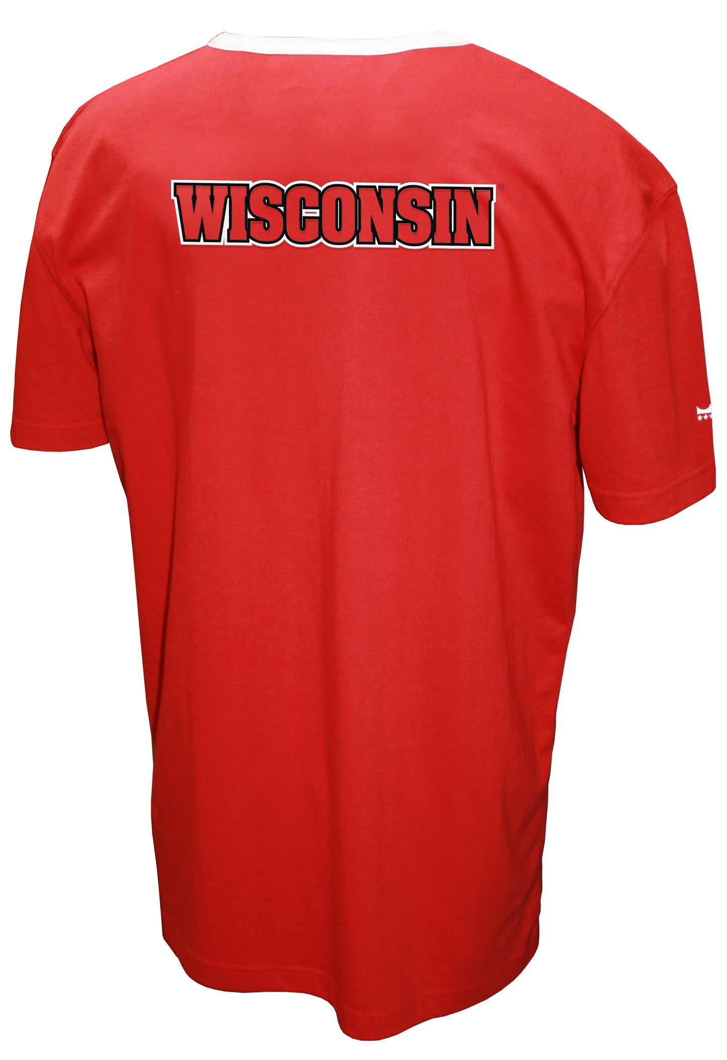 Wisconsin Badgers Franchise Club 3-in-1 Double-Down T-Shirt & Quarter-Zip Pullover Set - Red