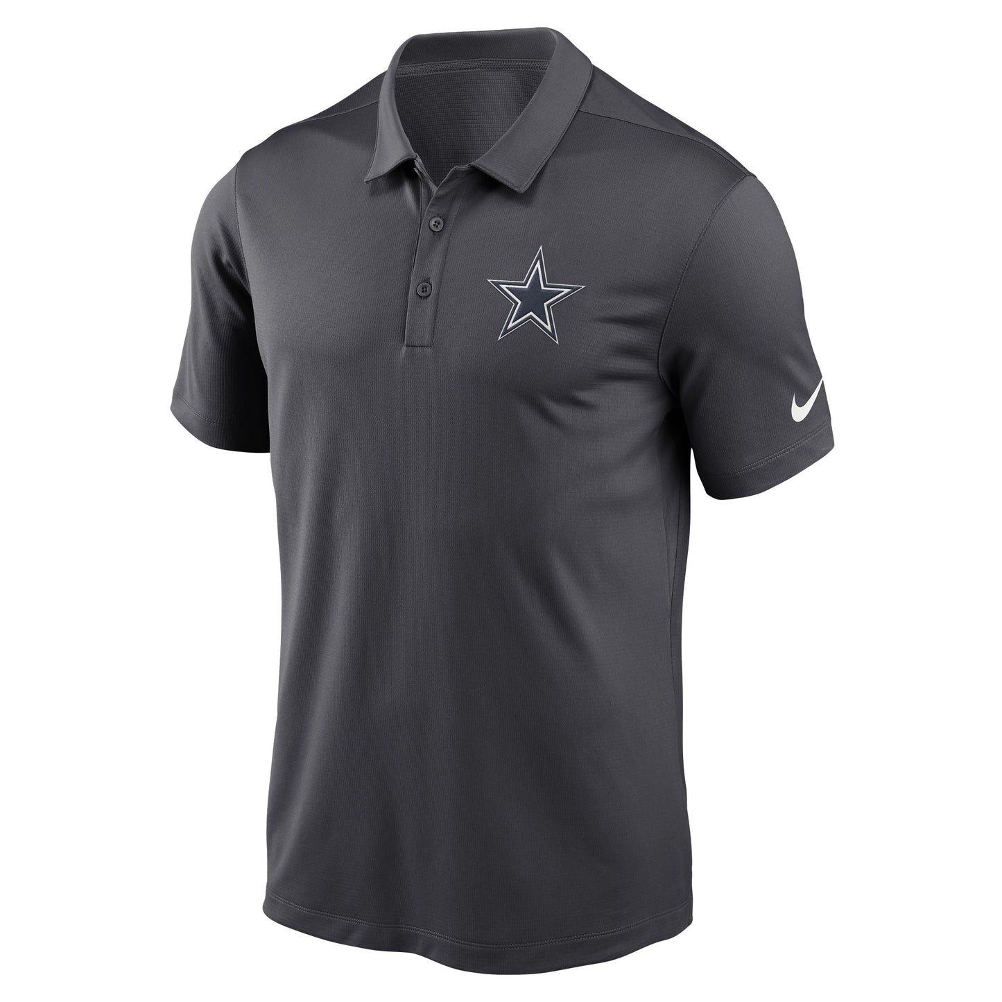 Dallas Cowboys Nike 2024 Logo Franchise Gray Polo