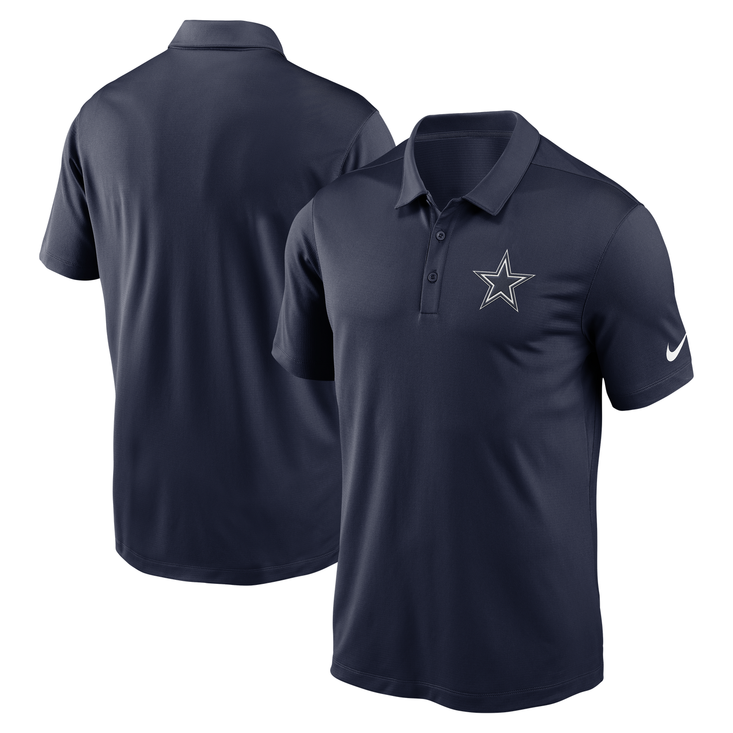 Dallas Cowboys Nike 2024 Logo Franchise Blue Polo
