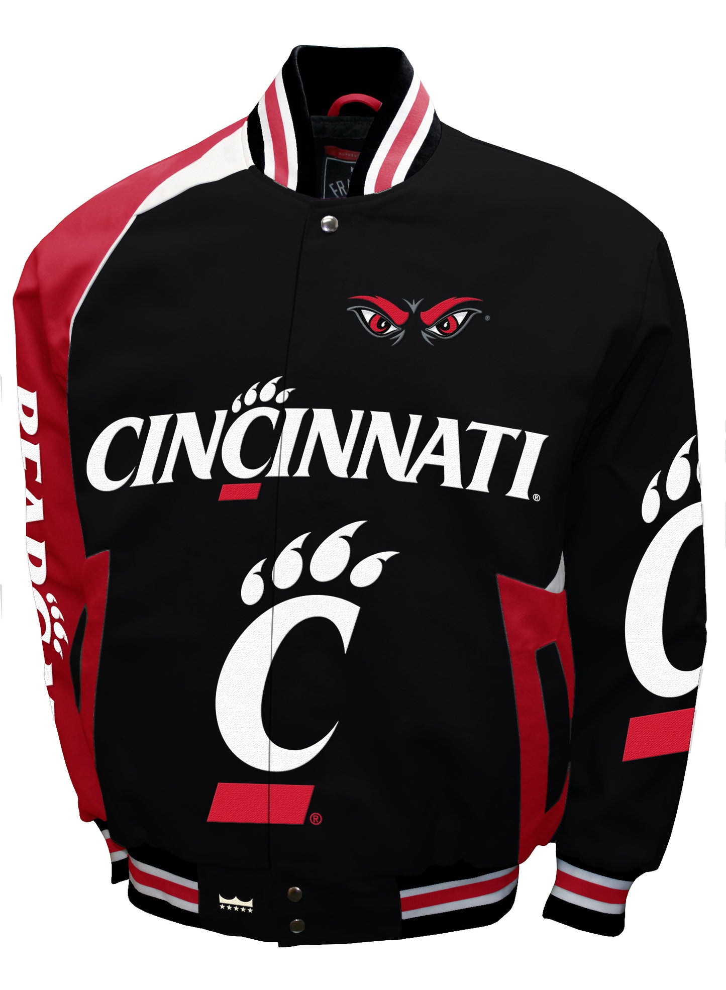 Cincinnati Bearcats Franchise Club Spirit Twill Jacket - Black
