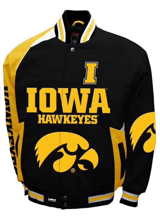 Iowa Hawkeyes Franchise Club Spirit Twill Jacket