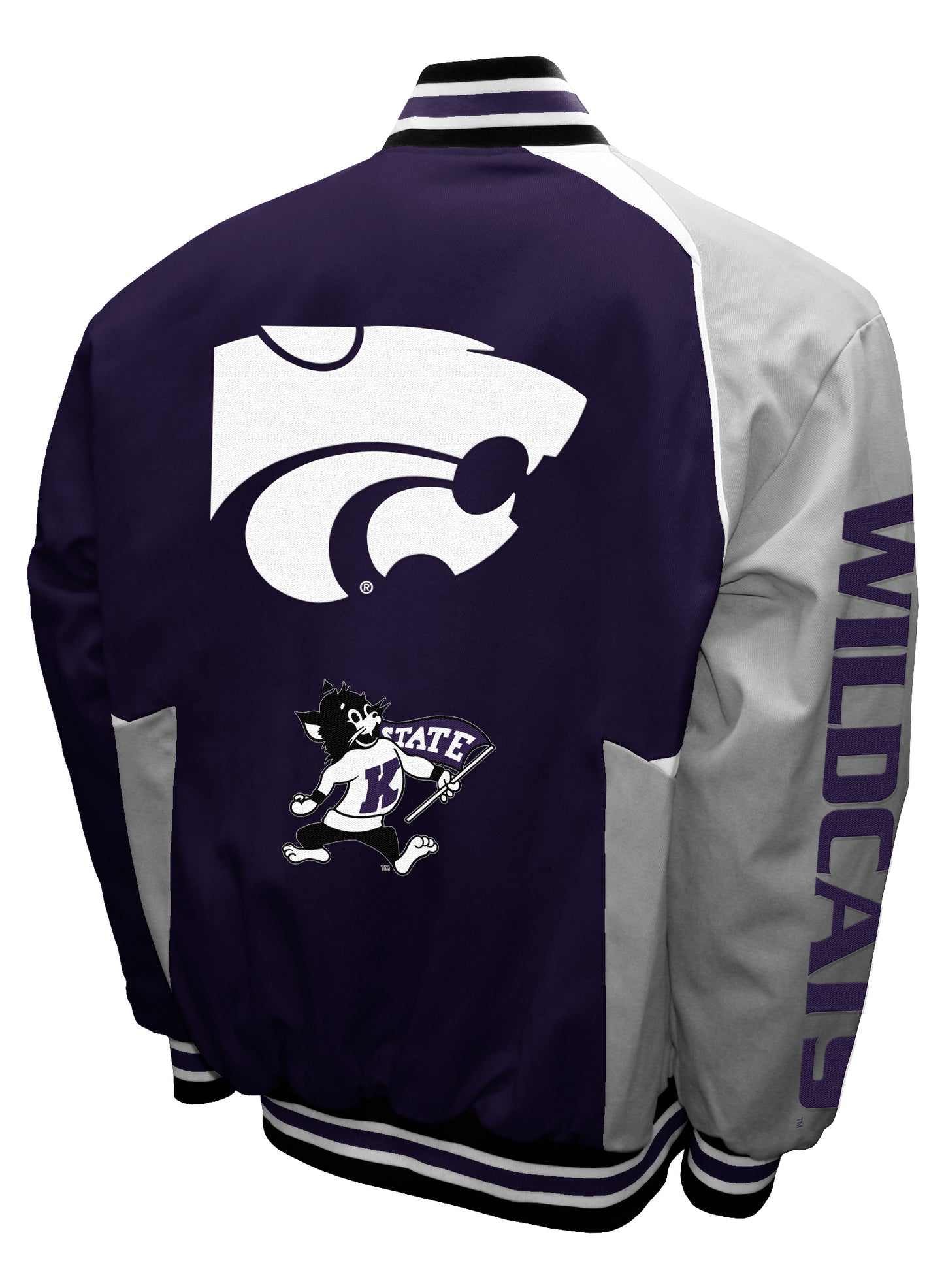 Kansas State Wildcats Franchise Club Spirit Twill Jacket - Purple