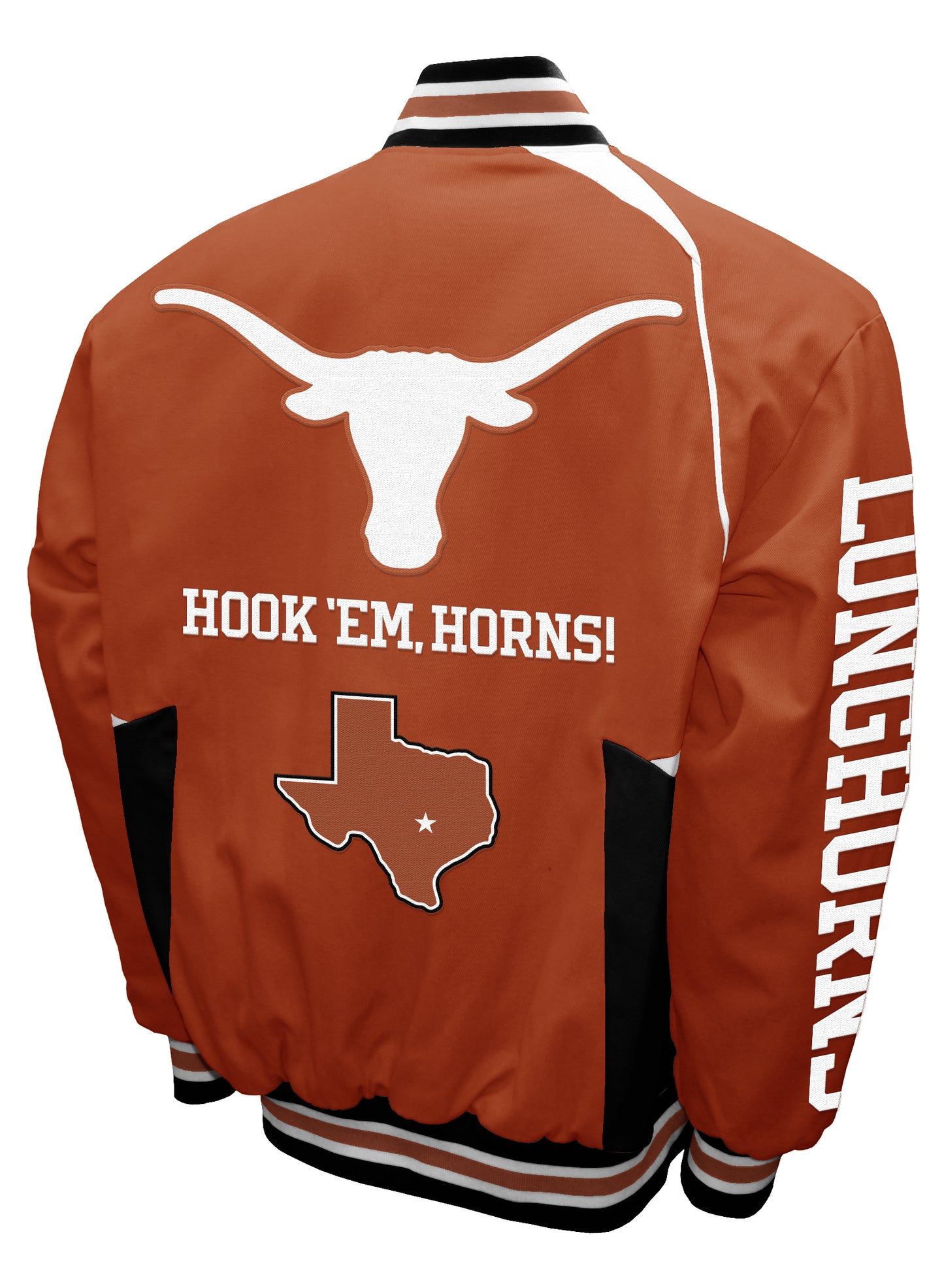 Texas Longhorns Franchise Club Spirit Twill Jacket - Orange
