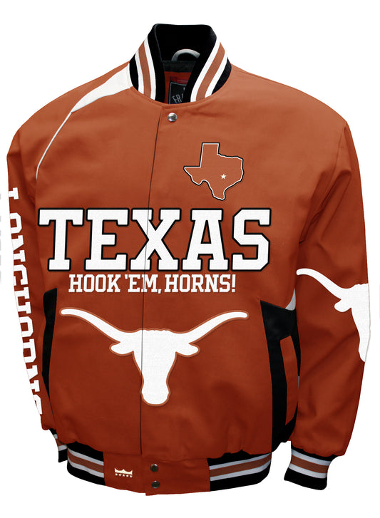 Texas Longhorns Franchise Club Spirit Twill Jacket