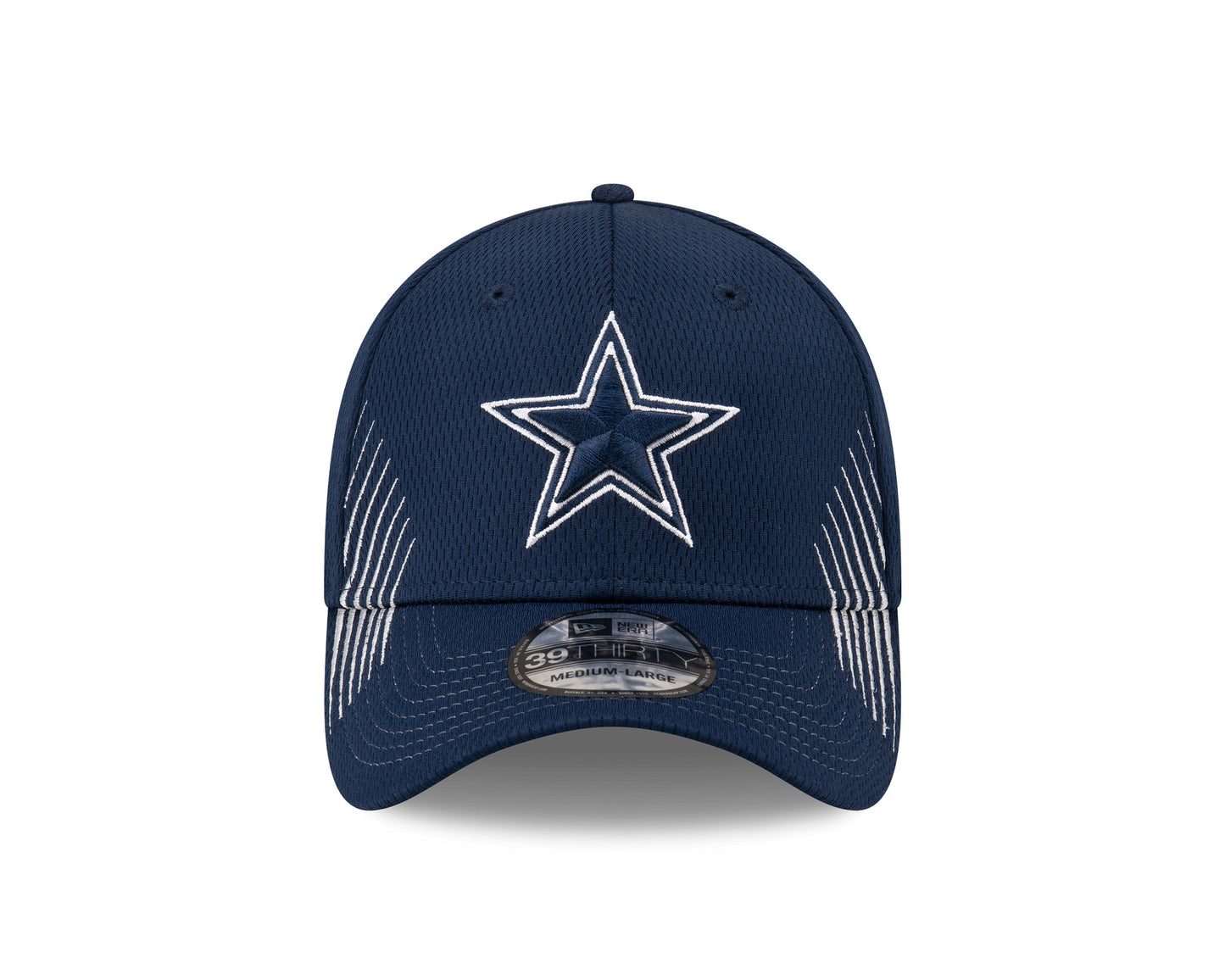 Dallas Cowboys New Era Active 39THIRTY Flex Hat- Blue