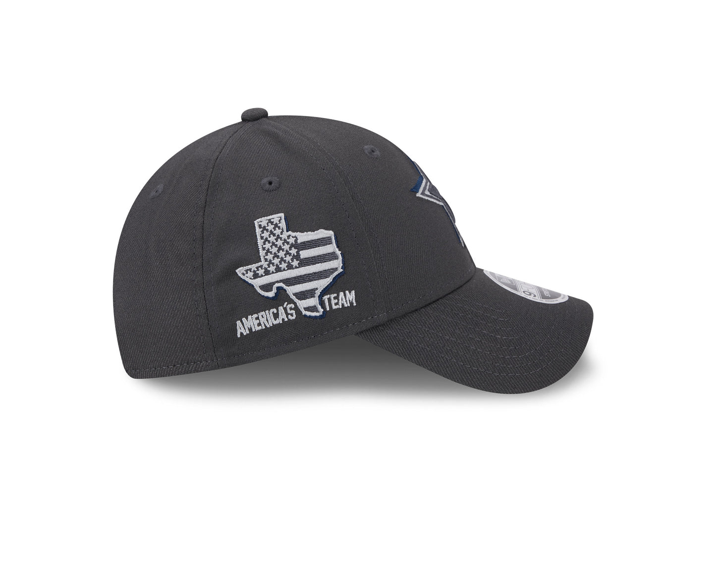 Dallas Cowboys New Era 2024 NFL Draft 9FORTY Adjustable Hat - Graphite