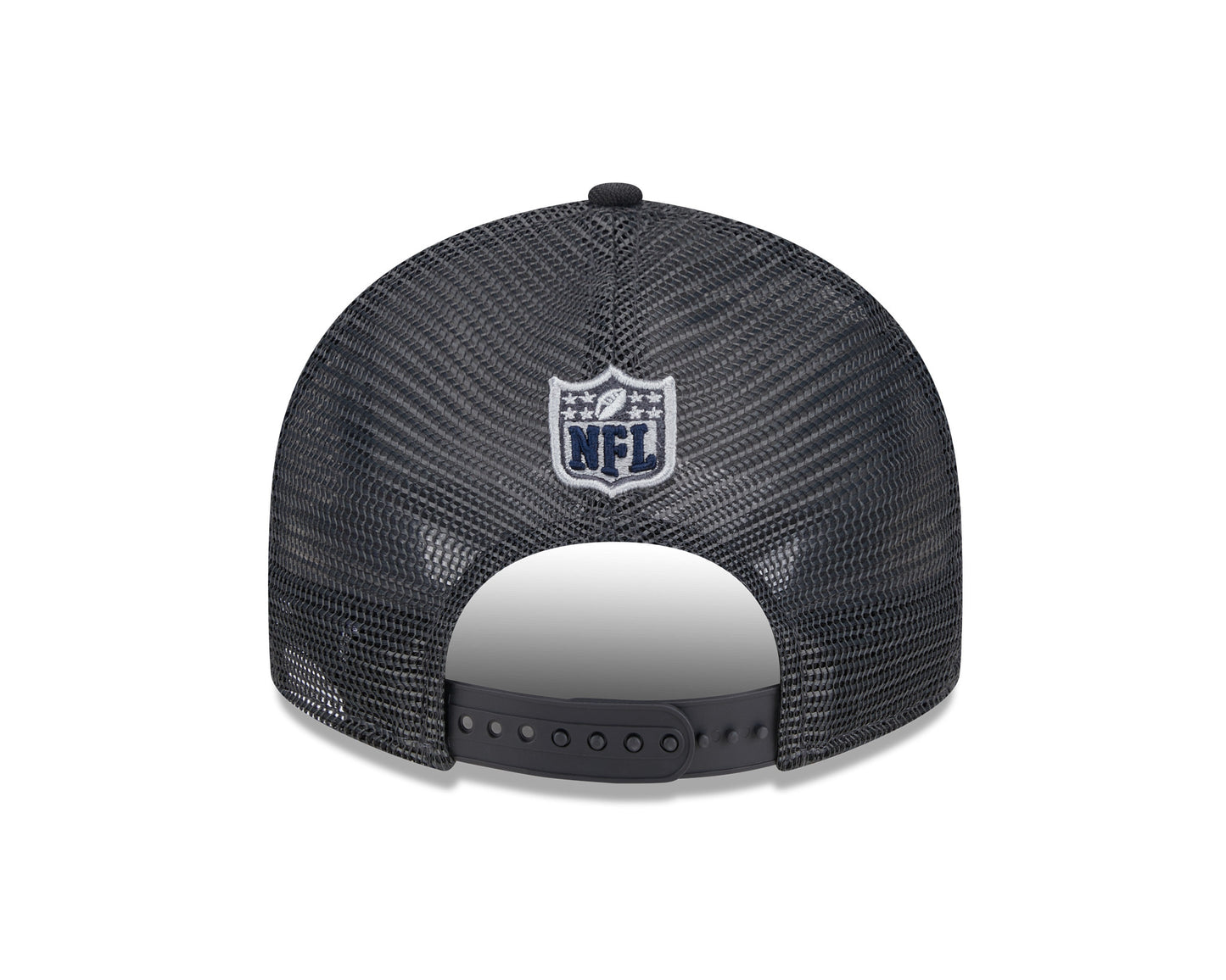 Dallas Cowboys New Era 2024 NFL Draft Low Profile 9FFIFTY Trucker Snapback Hat - Graphite