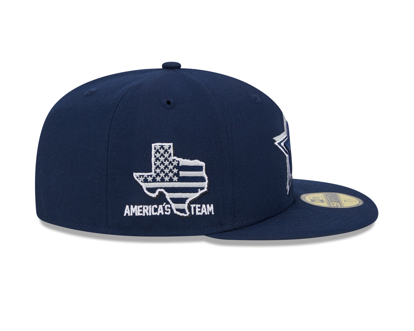 Dallas Cowboys New Era Official 2024 NFL Draft On Stage 59FIFTY Fitted Hat - Navy