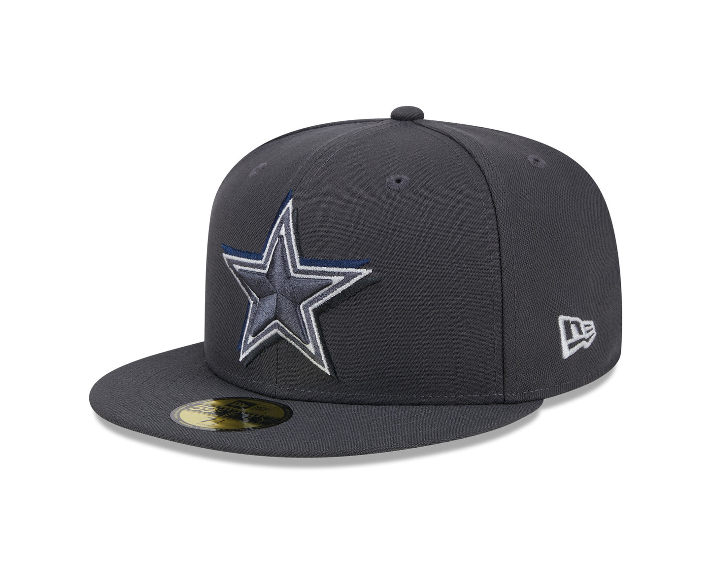 Dallas Cowboys New Era Official 2024 NFL Draft On Stage 59FIFTY Fitted Hat - Graphite