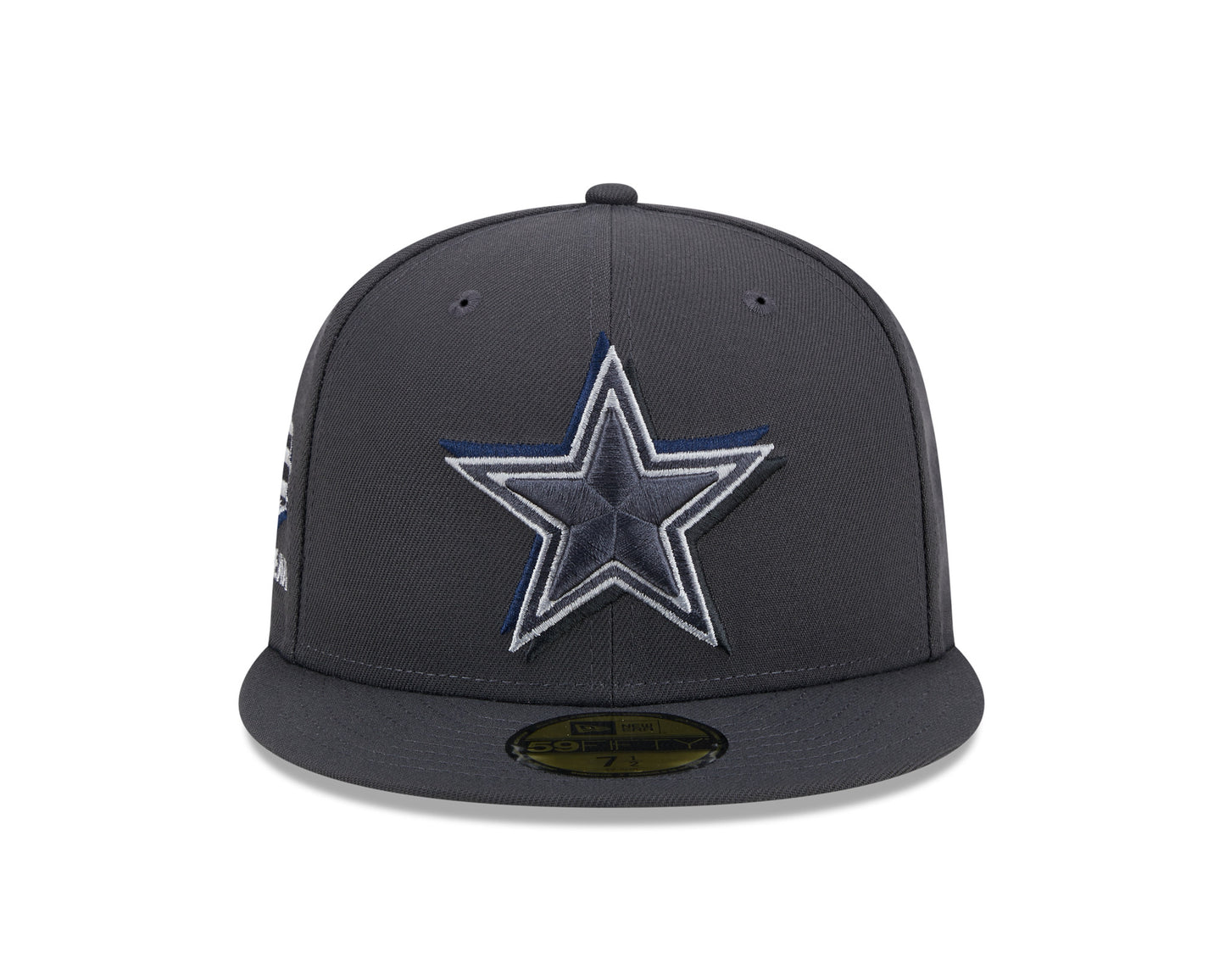 Dallas Cowboys New Era Official 2024 NFL Draft On Stage 59FIFTY Fitted Hat - Graphite