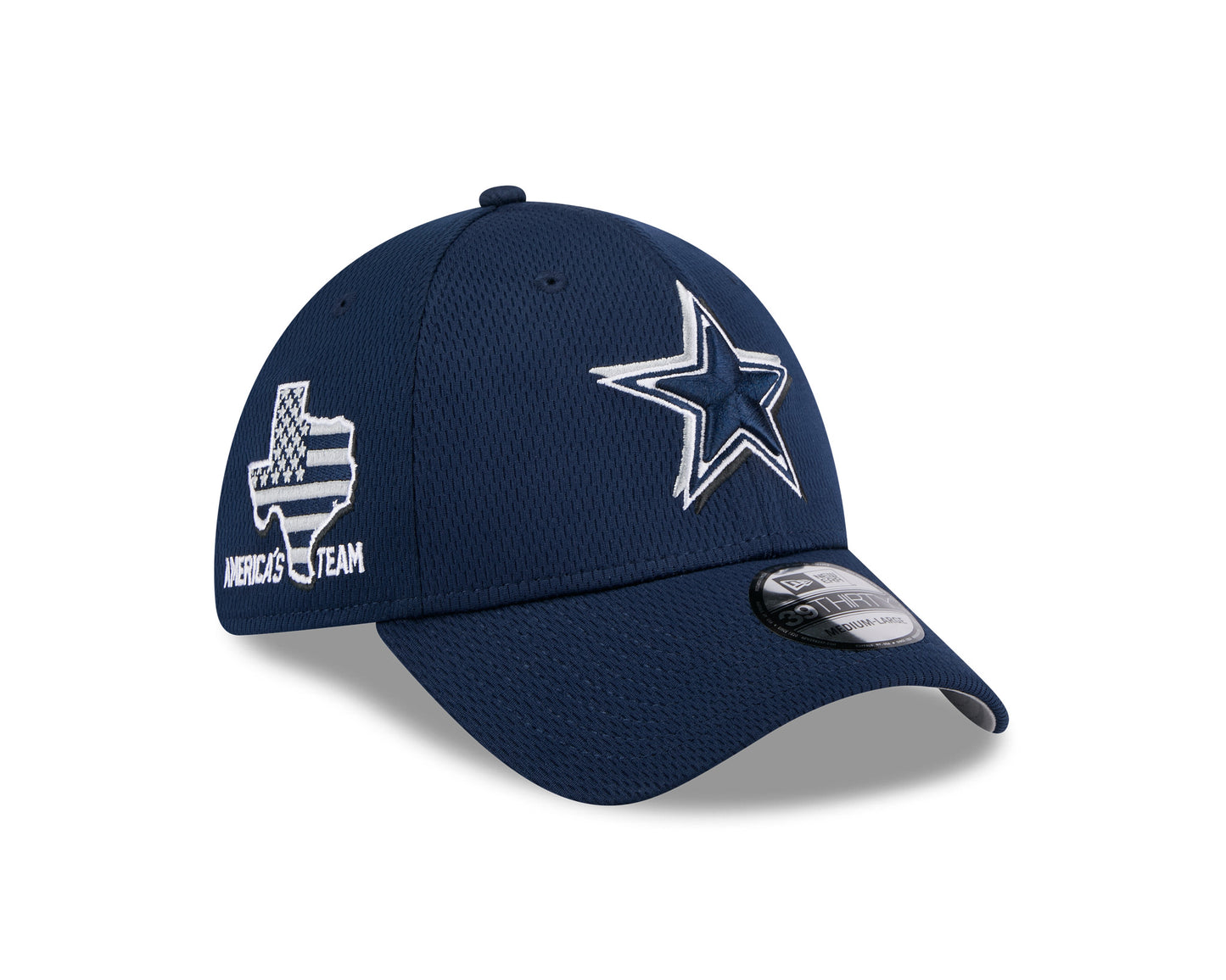 Dallas Cowboys New Era 2024 NFL Draft 39THIRTY Flex Hat - Navy