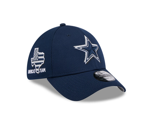 Dallas Cowboys New Era 2024 NFL Draft 39THIRTY Flex Hat - Navy