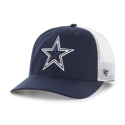 Dallas Cowboys '47 Brand Relaxed Fit Trucker Mesh Hat - Blue