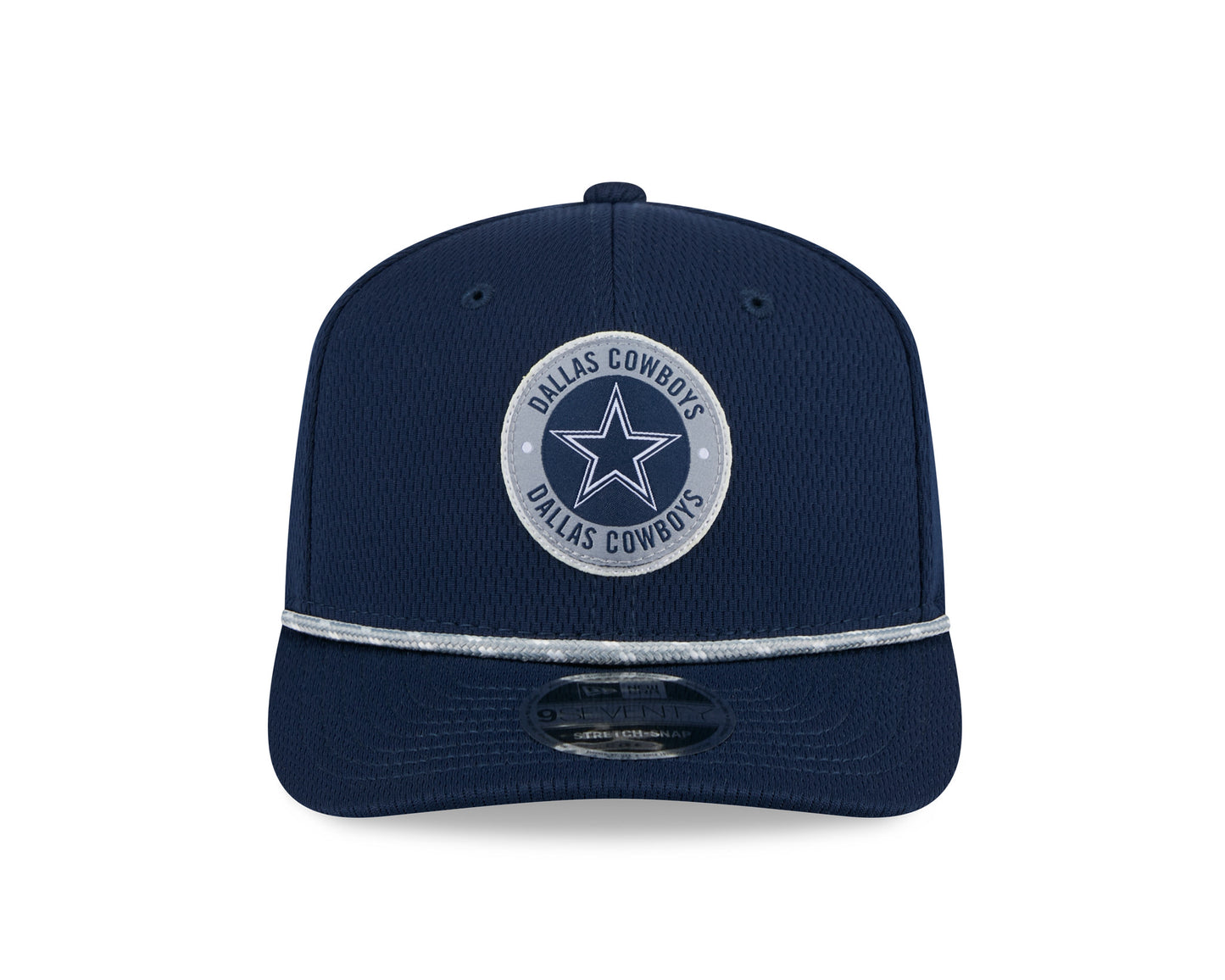Dallas Cowboys New Era 2024 Sideline 9SEVENTY Stretch-Snap Hat - Navy