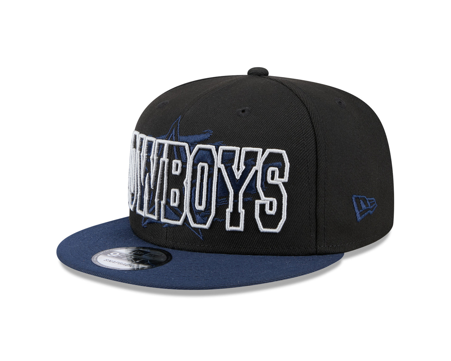 Dallas Cowboys New Era Splatter 9FIFTY Snapback Hat - Black