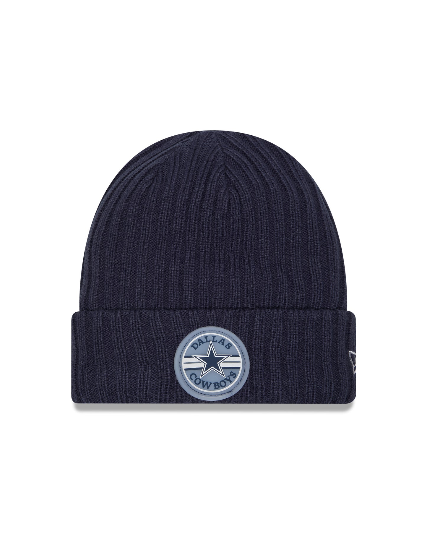Dallas Cowboys New Era Patched Knit Hat- Blue