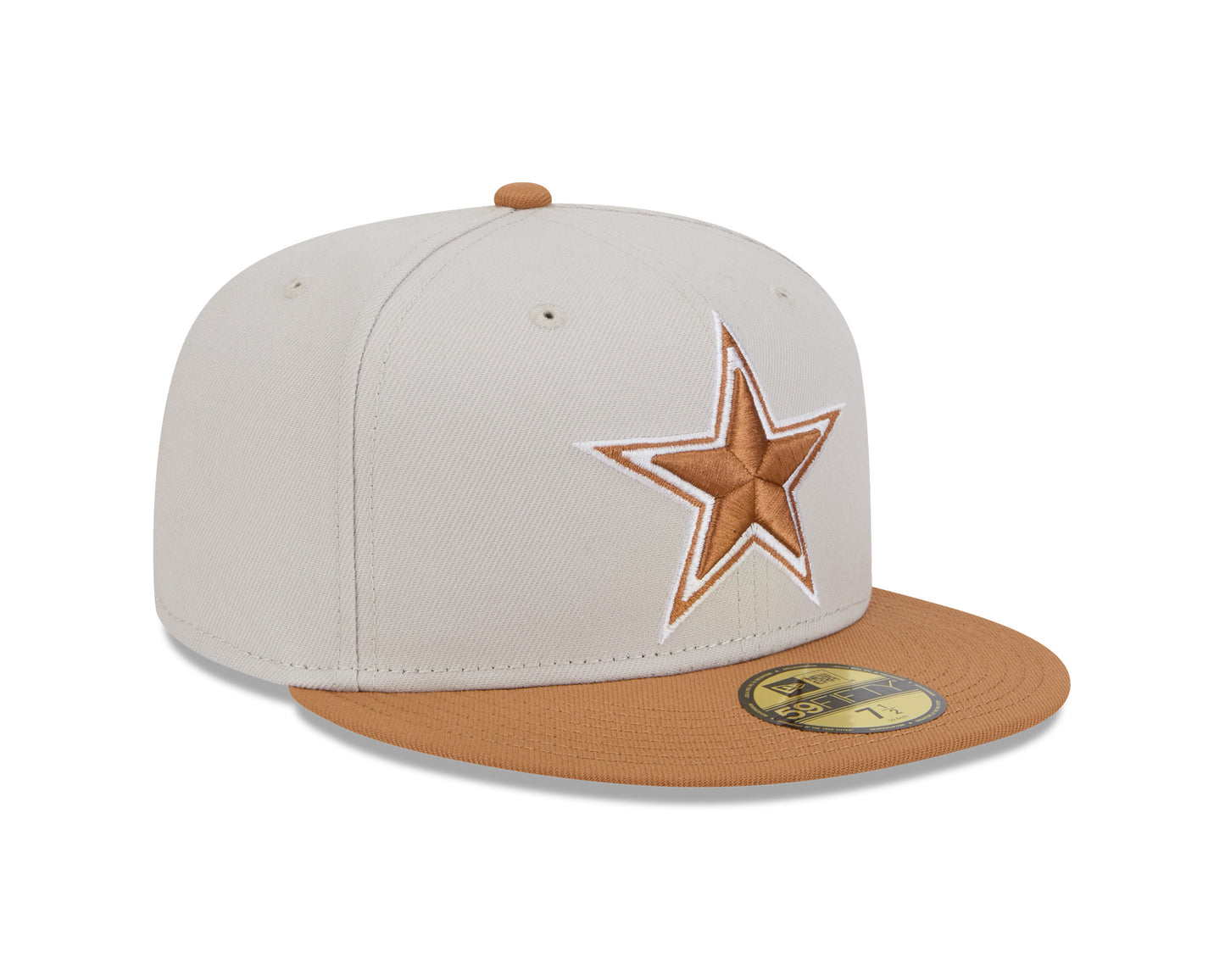 Dallas Cowboys New Era Beige/ Brown Color Pack 59FIFTY Fitted Hat