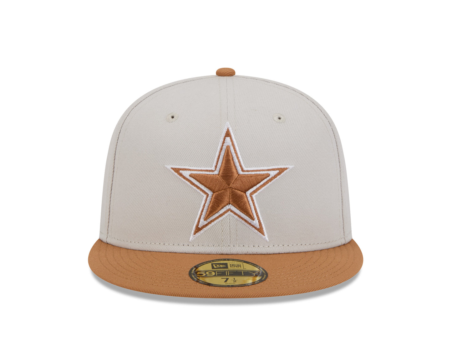 Dallas Cowboys New Era Beige/ Brown Color Pack 59FIFTY Fitted Hat