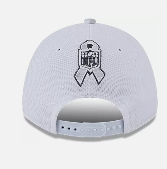 Dallas Cowboys New Era White 2024 Salute To Service Digital Camo Salute To Service 9FORTY Hat