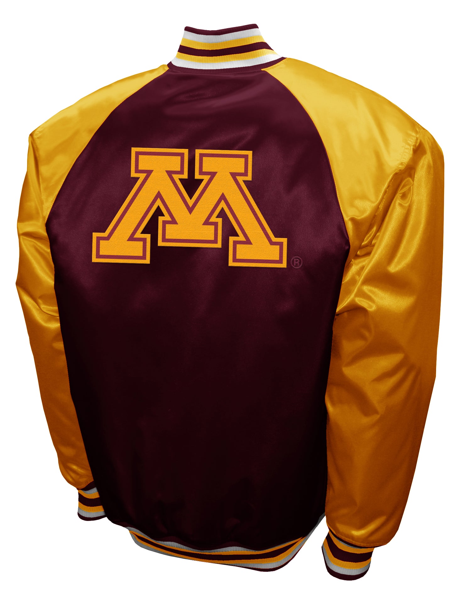 Minnesota Golden Gophers Franchise Club Game Satin Full-Snap Jacket - Burgandy