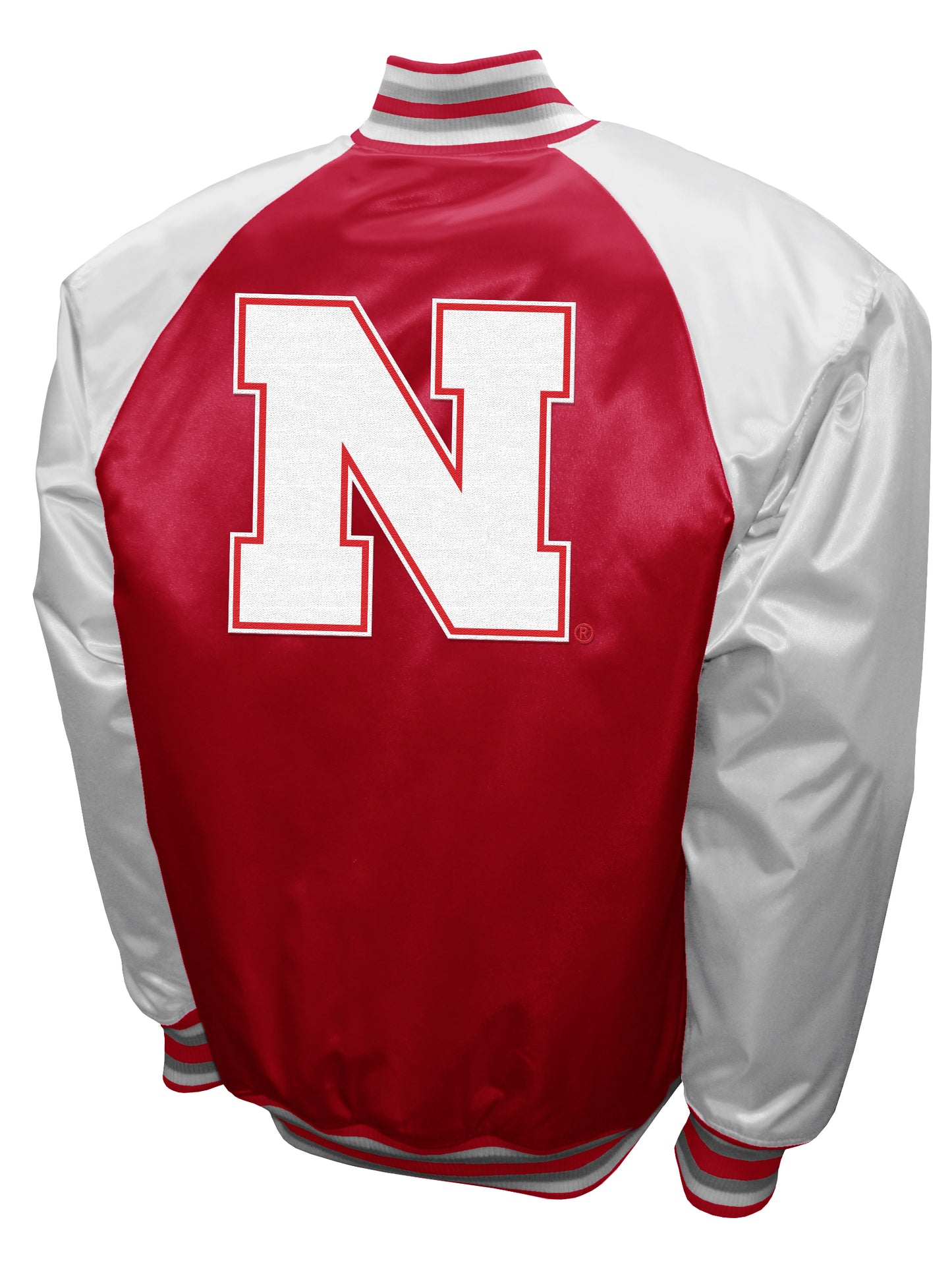 Nebraska Cornhuskers Franchise Club Game Satin Full-Snap Jacket - Red