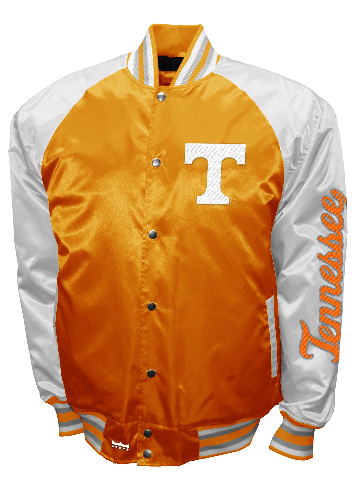Tennessee Volunteers Franchise Club Game Satin Full-Snap Jacket - Orange