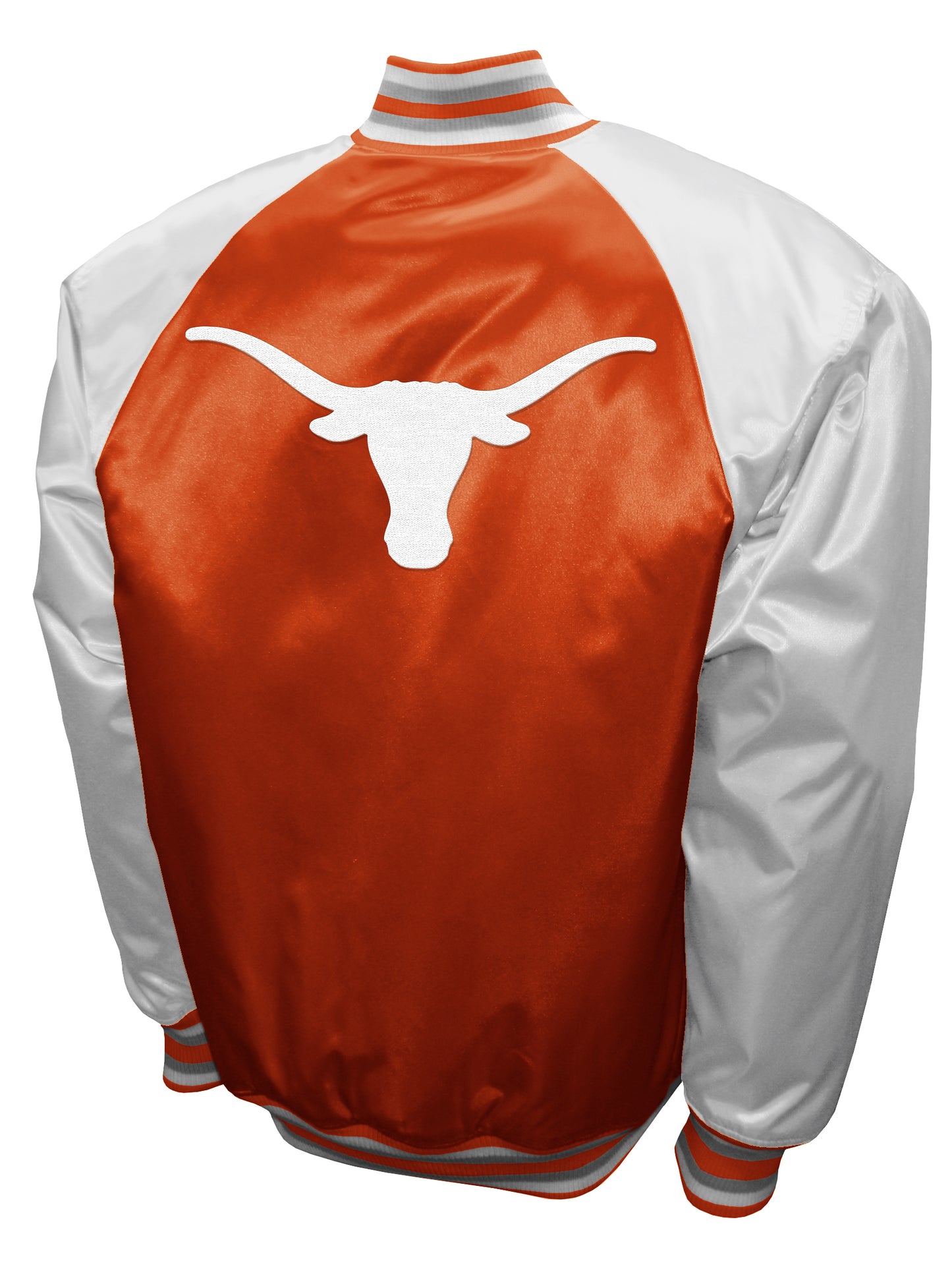 Texas Longhorns Franchise Club Game Satin Full-Snap Jacket - Orange