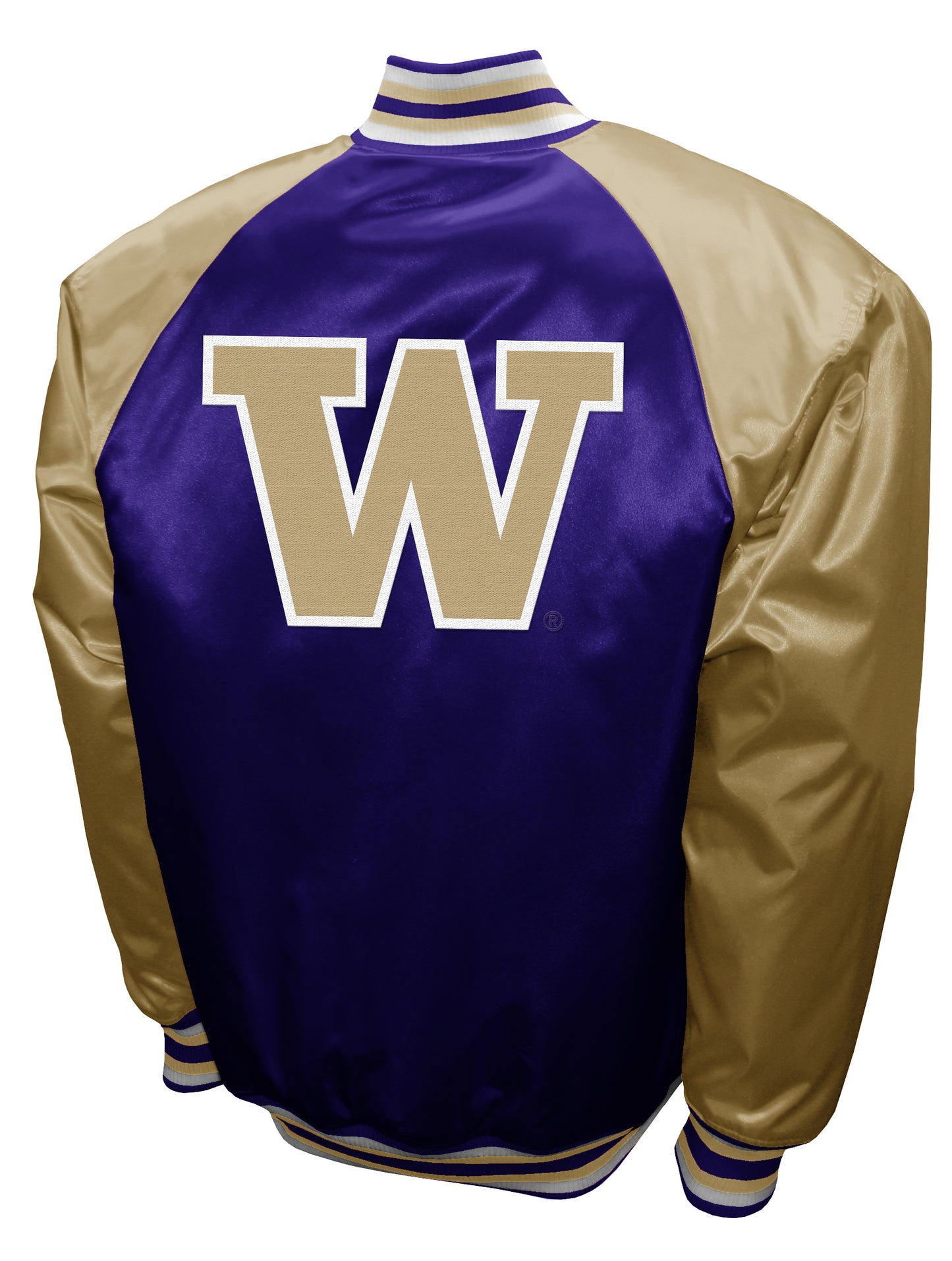 Washington Huskies Franchise Club Game Satin Full-Snap Jacket
