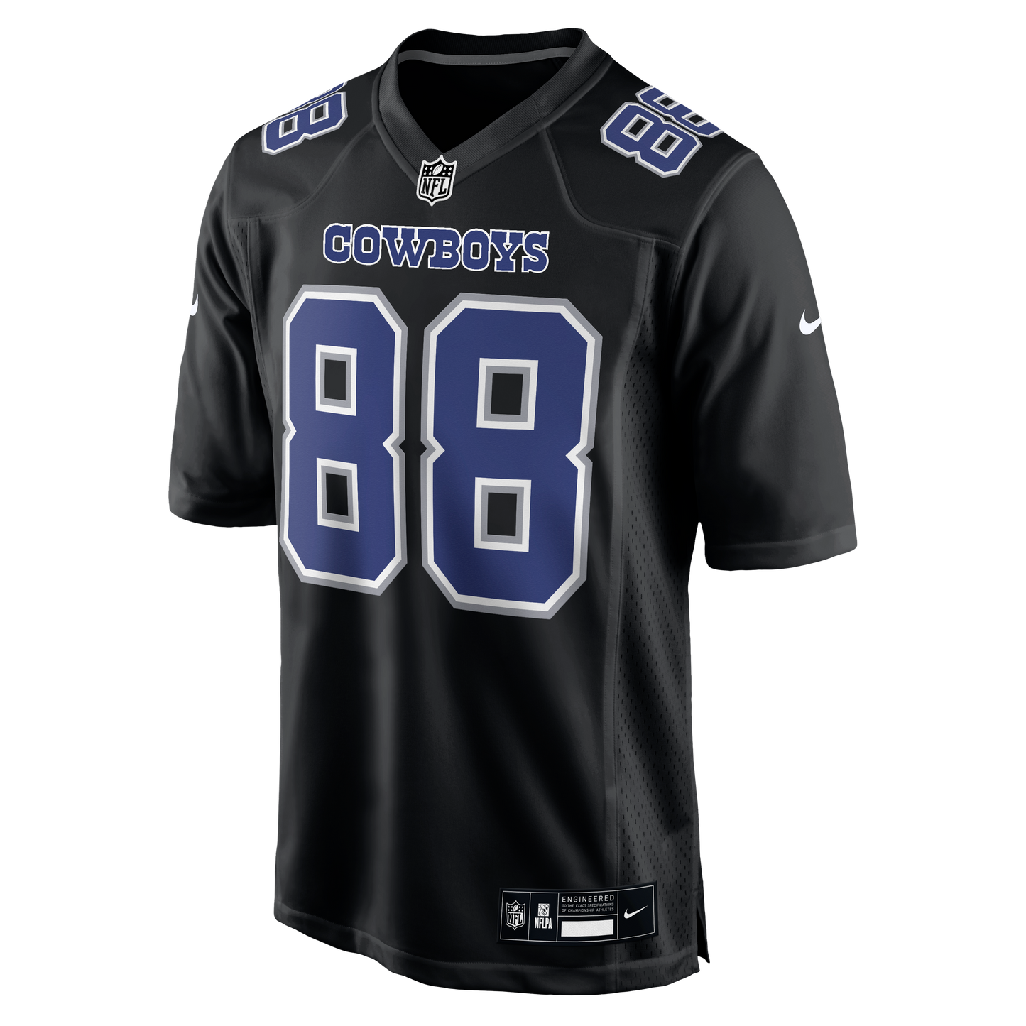Dallas Cowboys Nike #88 CeeDee Lamb Men's Carbon Black Game Jersey