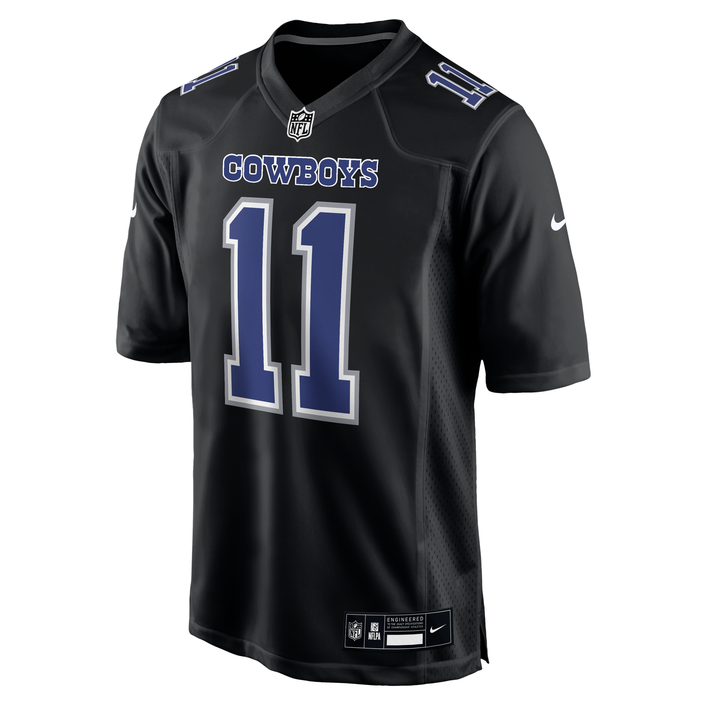 Dallas Cowboys Nike #11 Micah Parsons  Men's Carbon Black Game Jersey