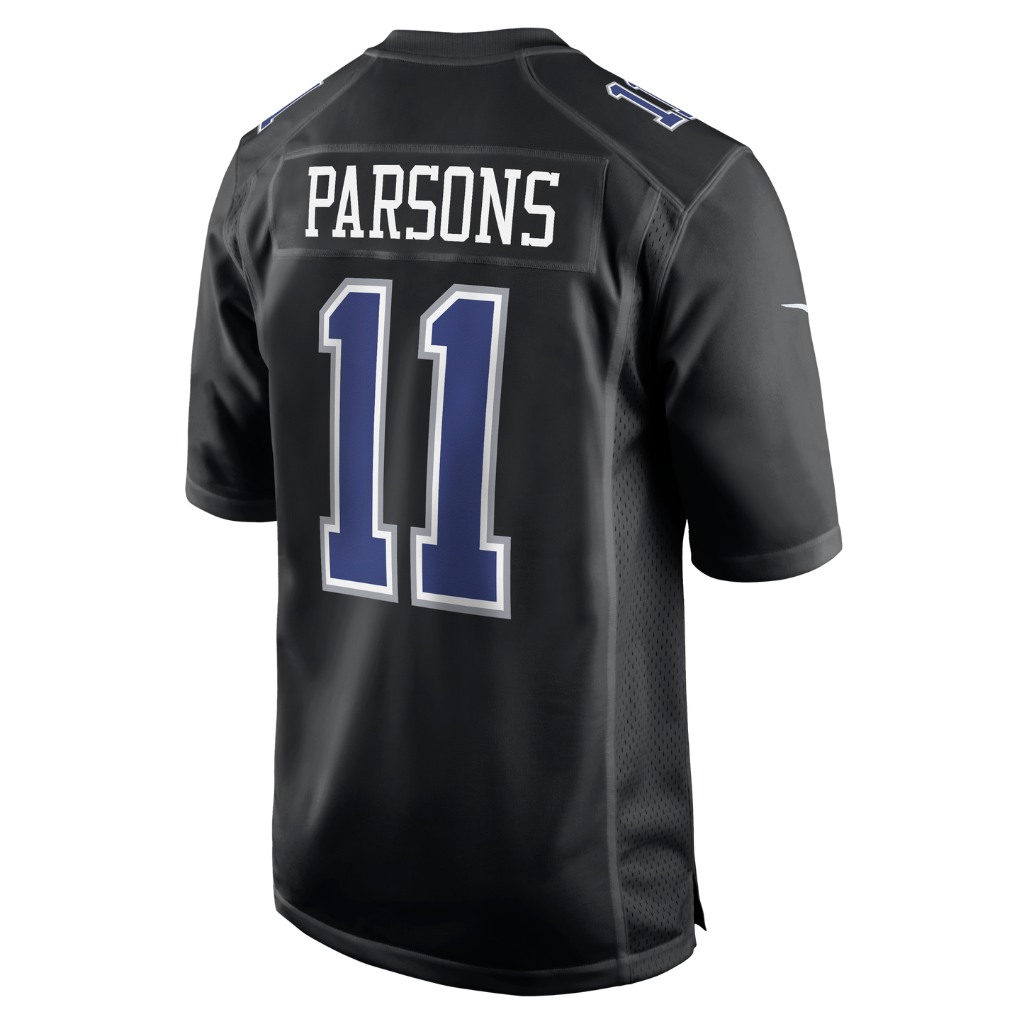Dallas Cowboys Nike #11 Micah Parsons  Men's Carbon Black Game Jersey