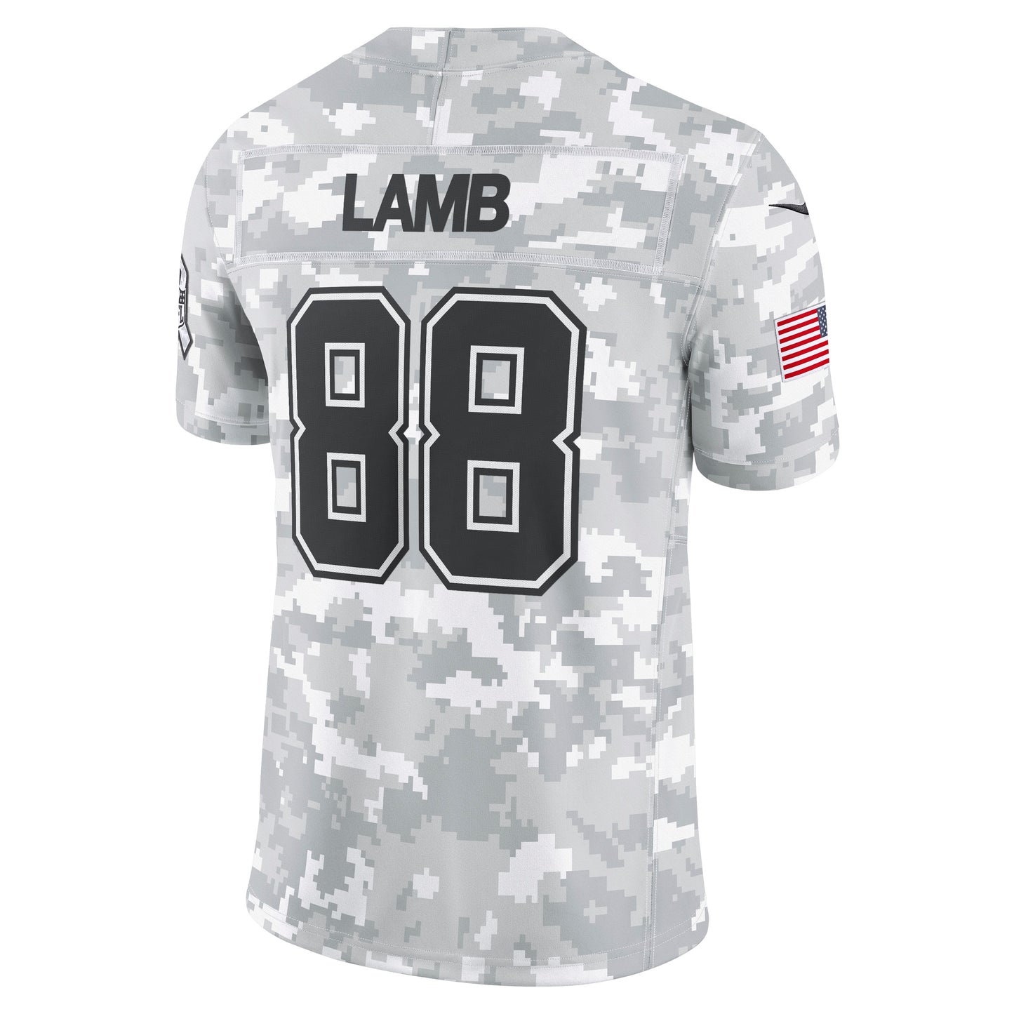 Dallas Cowboys Nike #88 CeeDee Lamb 2024 Salute To Service Limited Jersey - Gray