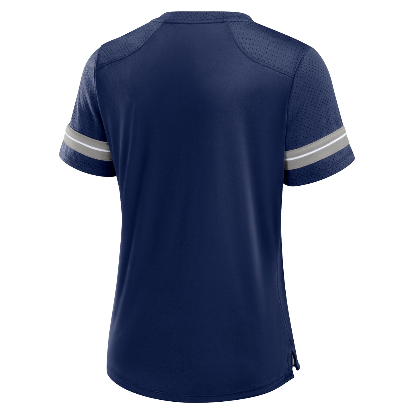 Dallas Cowboys Fanatics Script Fashion Lace Up T-Shirt - Blue