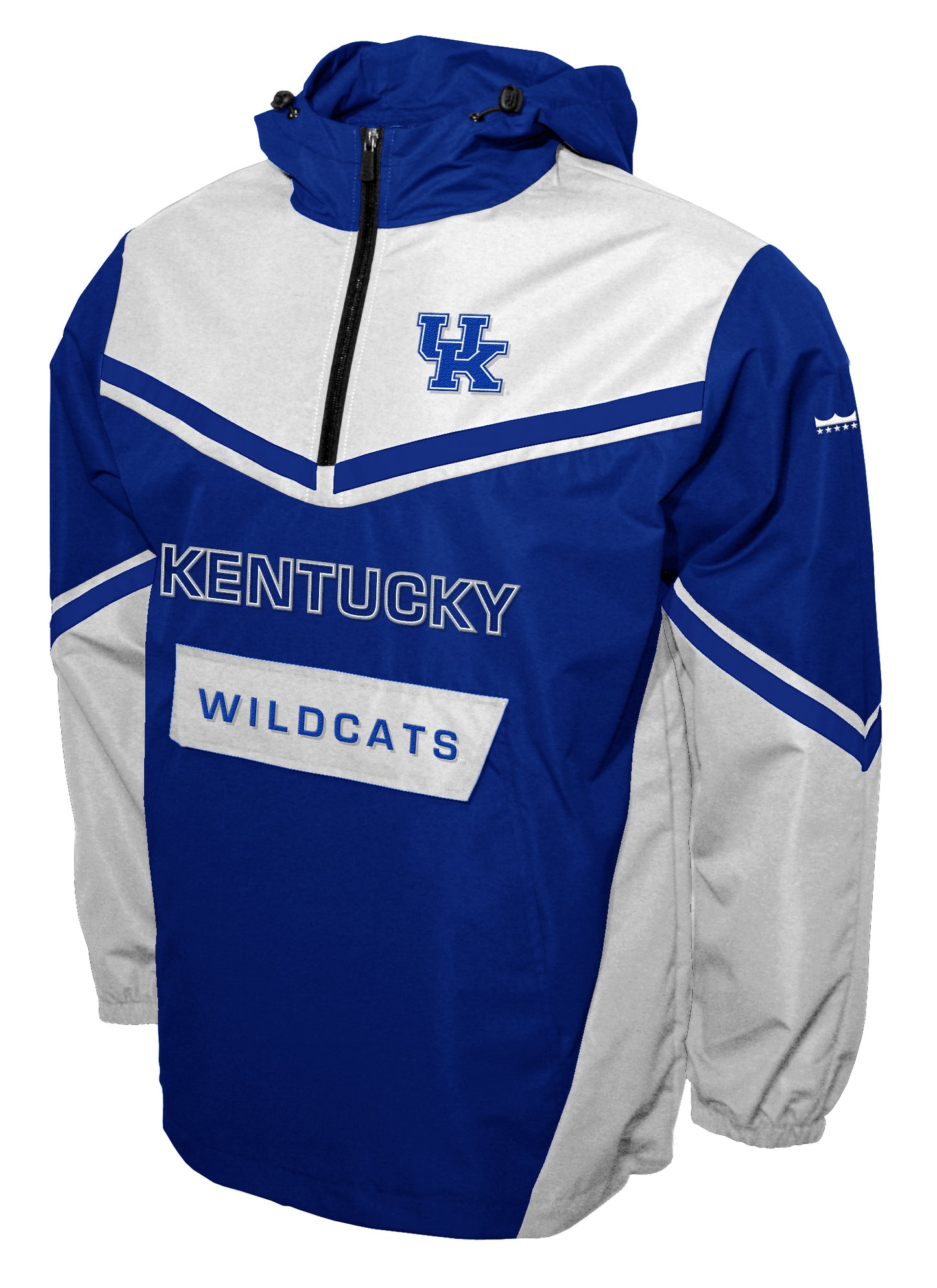 Kentucky Wildcats Franchise Club Action Anorak Quarter-Zip Pullover Jacket - Blue