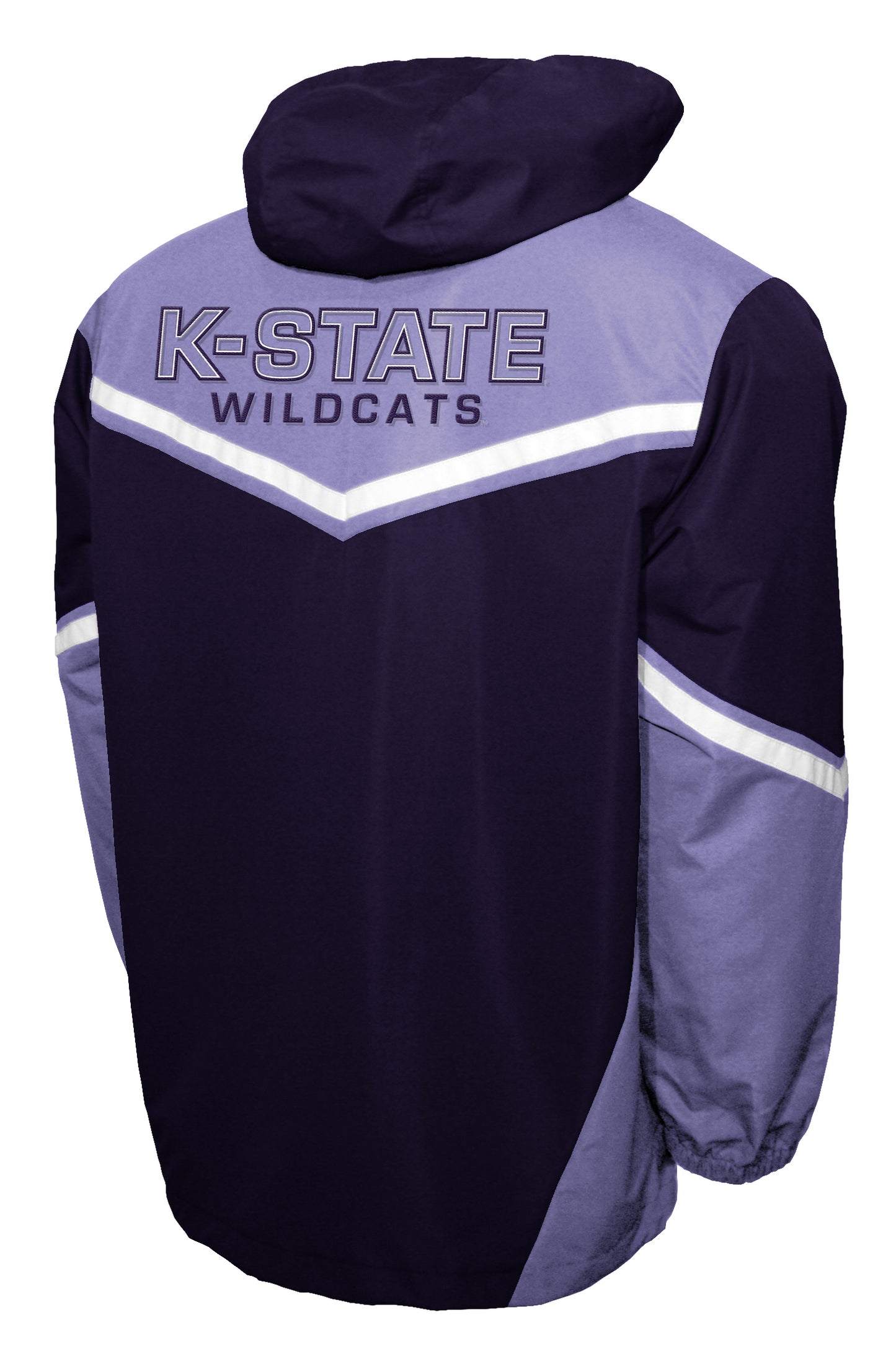 Kansas State Wildcats Franchise Club Action Anorak Quarter-Zip Pullover Jacket - Purple