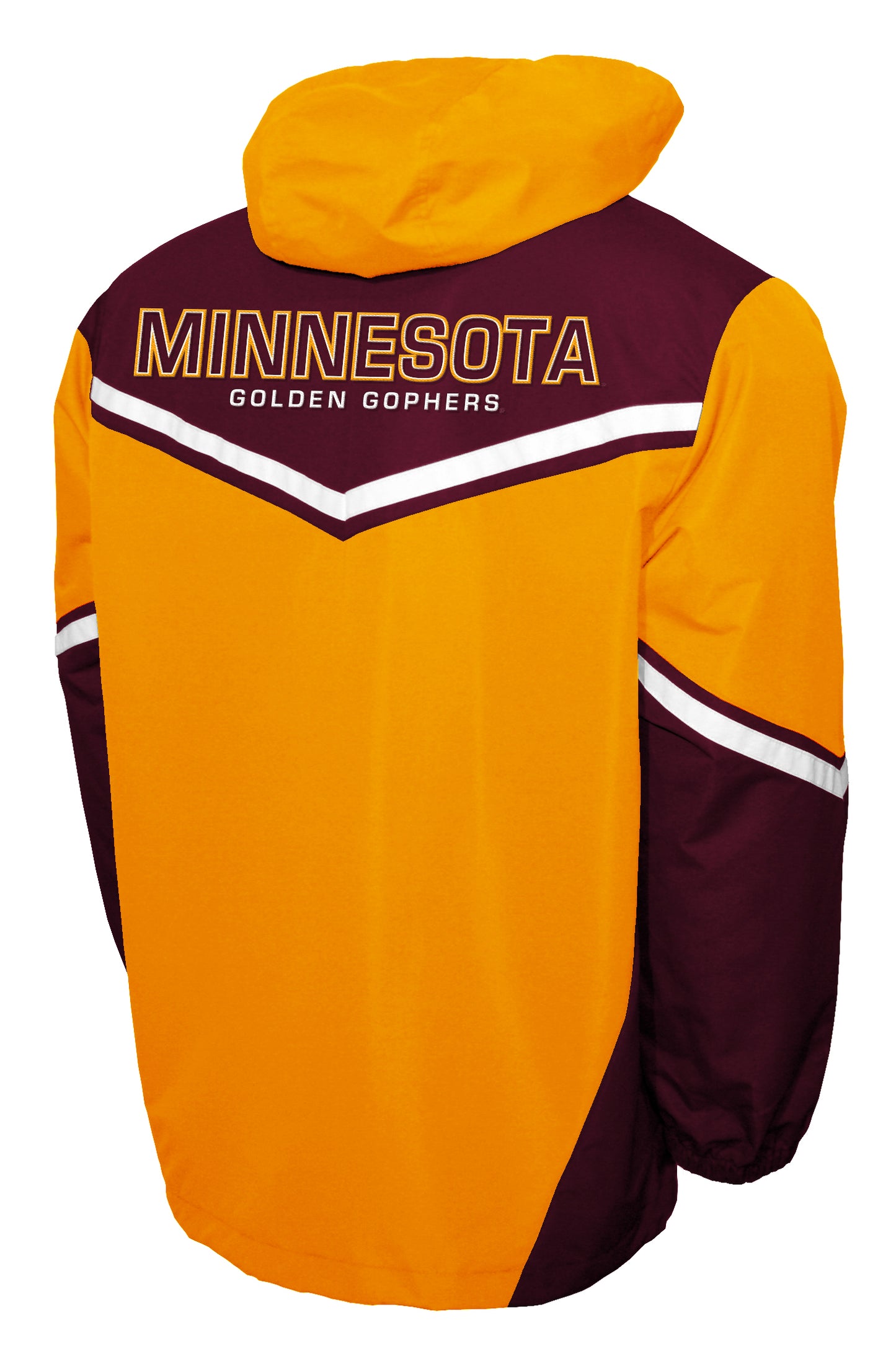 Minnesota Golden Gophers Franchise Club Action Anorak Quarter-Zip Pullover Jacket - Gold