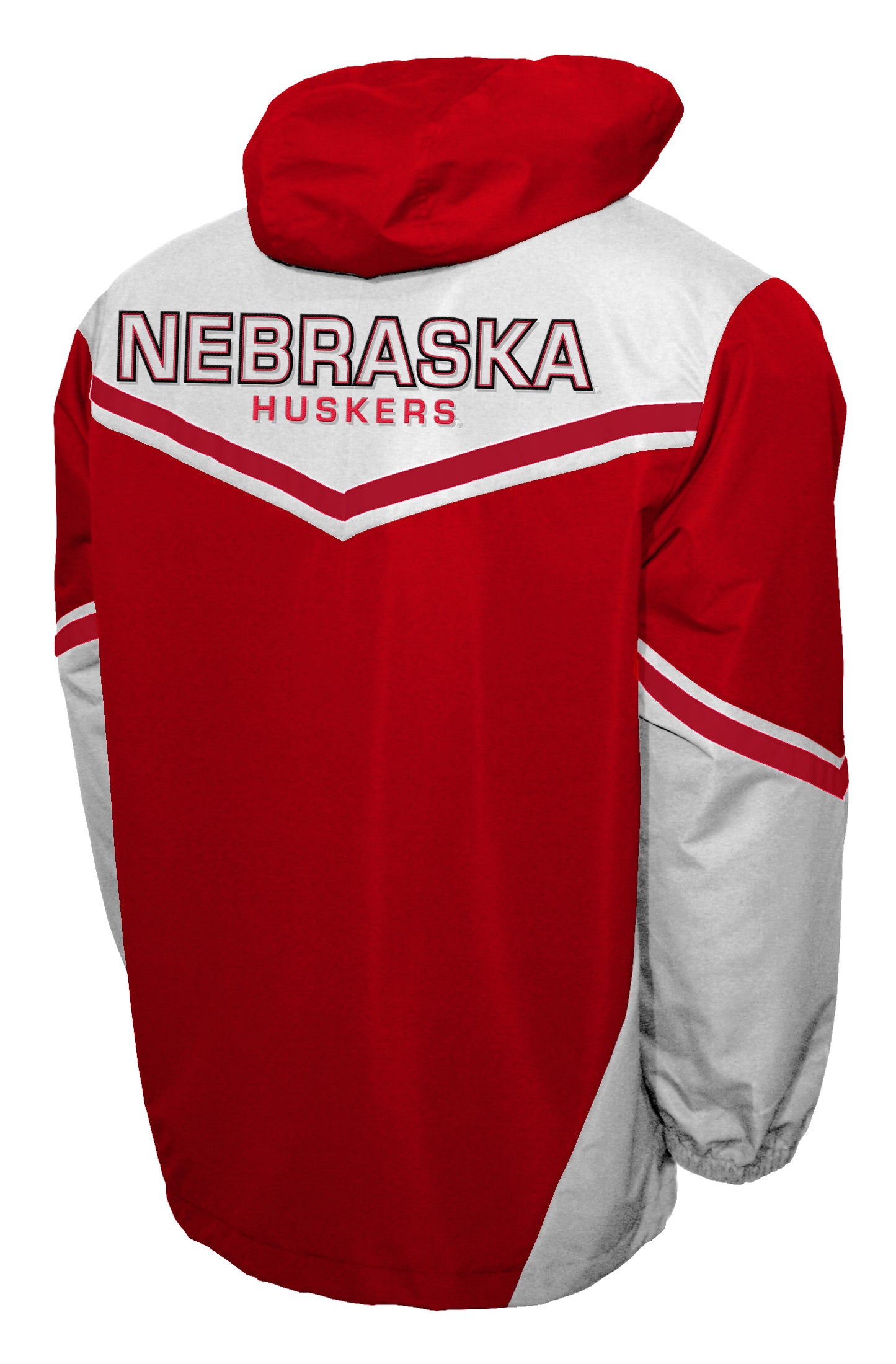 Nebraska Cornhuskers Franchise Club Action Anorak Quarter-Zip Pullover Jacket - Red