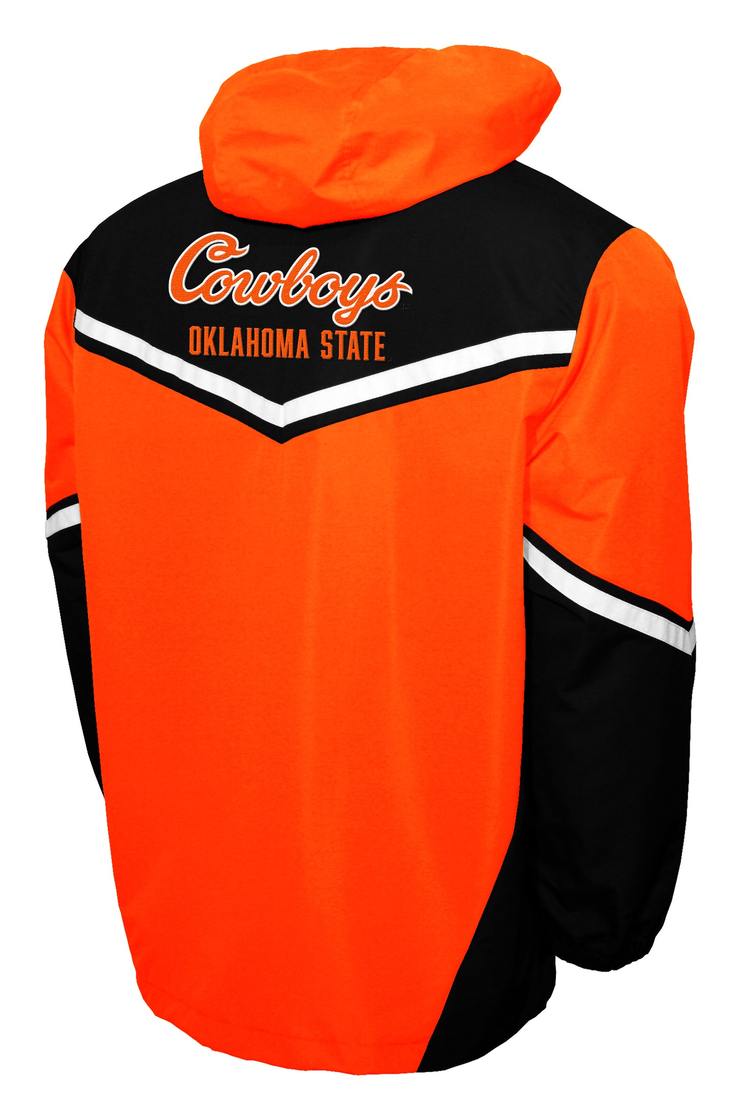 Oklahoma State Cowboys Franchise Club Action Anorak Quarter-Zip Pullover Jacket - Orange