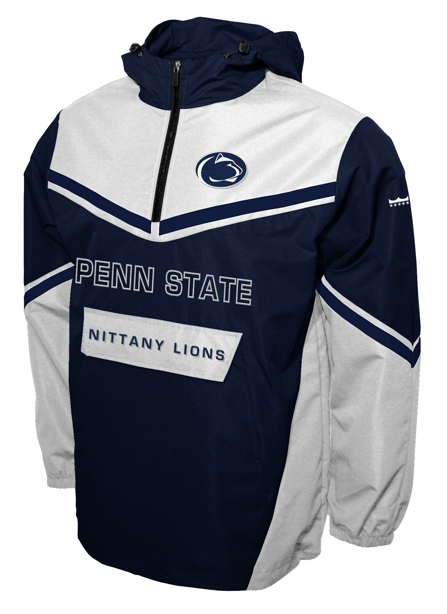 Penn State Nittany Lions Franchise Club Action Anorak Quarter-Zip Pullover Jacket - Blue