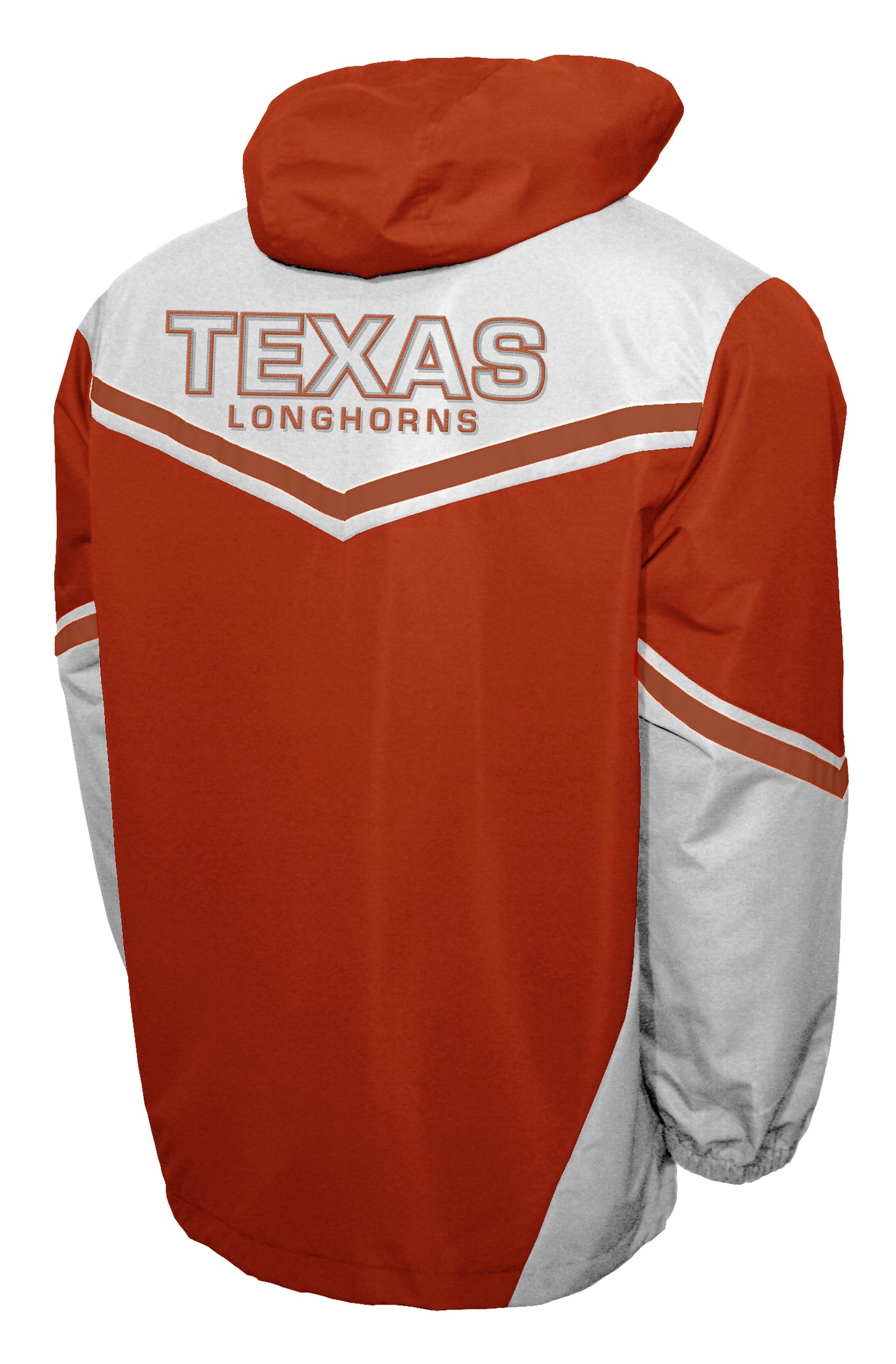 Texas Longhorns Franchise Club Action Anorak Quarter-Zip Pullover Jacket - Orange