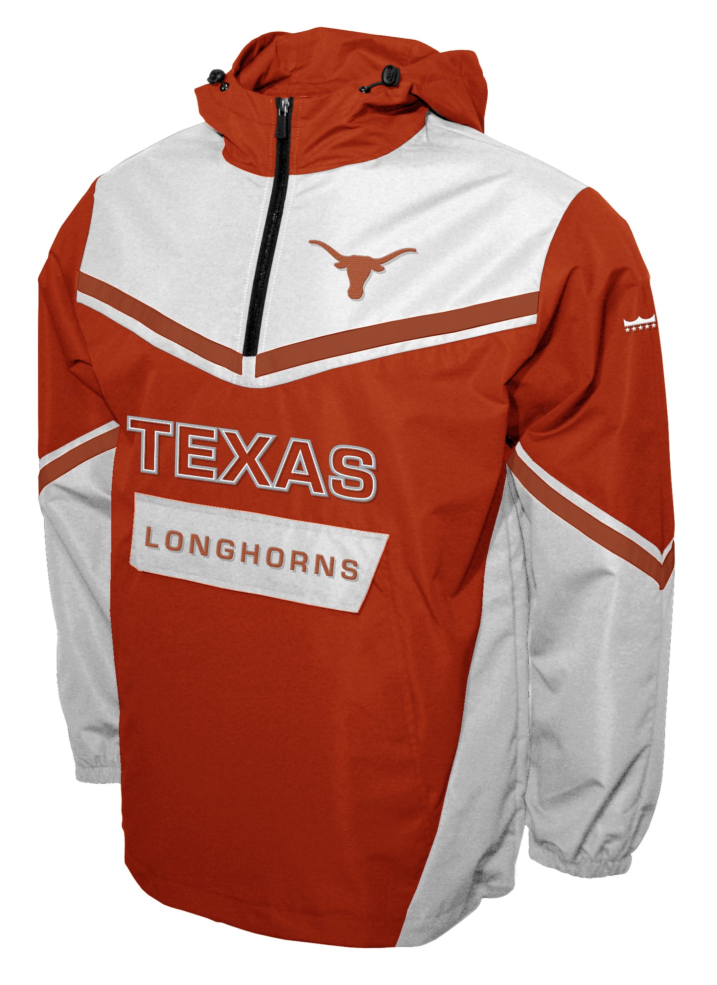 Texas Longhorns Franchise Club Action Anorak Quarter-Zip Pullover Jacket - Orange