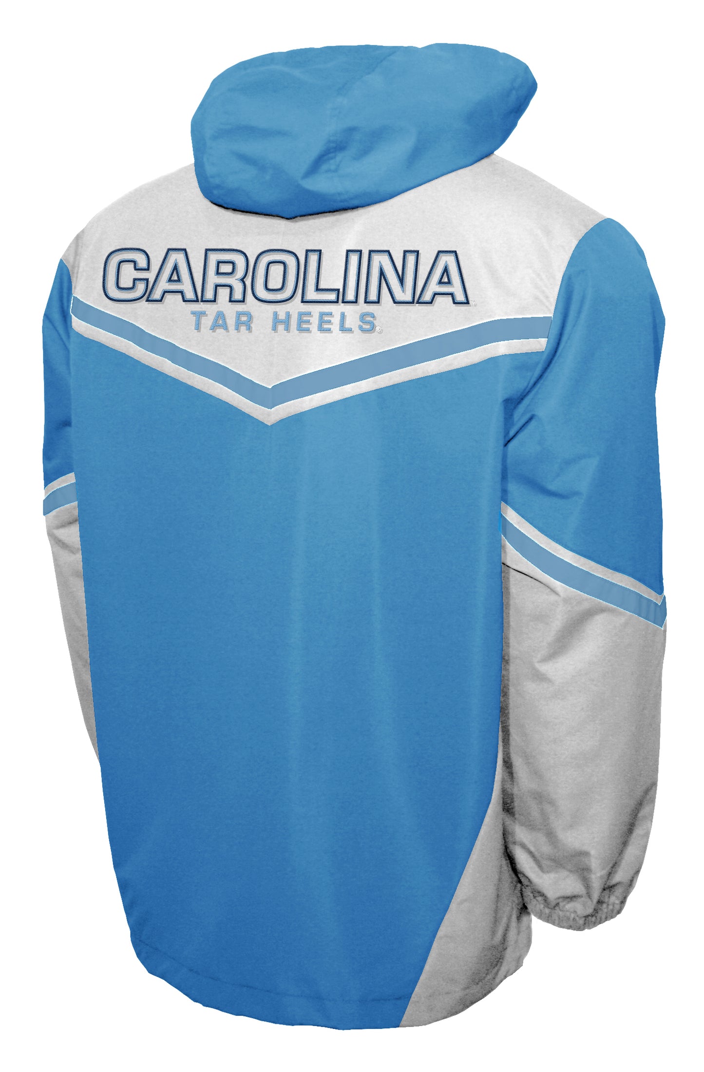 North Carolina Tar Heels Franchise Club Action Anorak Quarter-Zip Pullover Jacket - Blue
