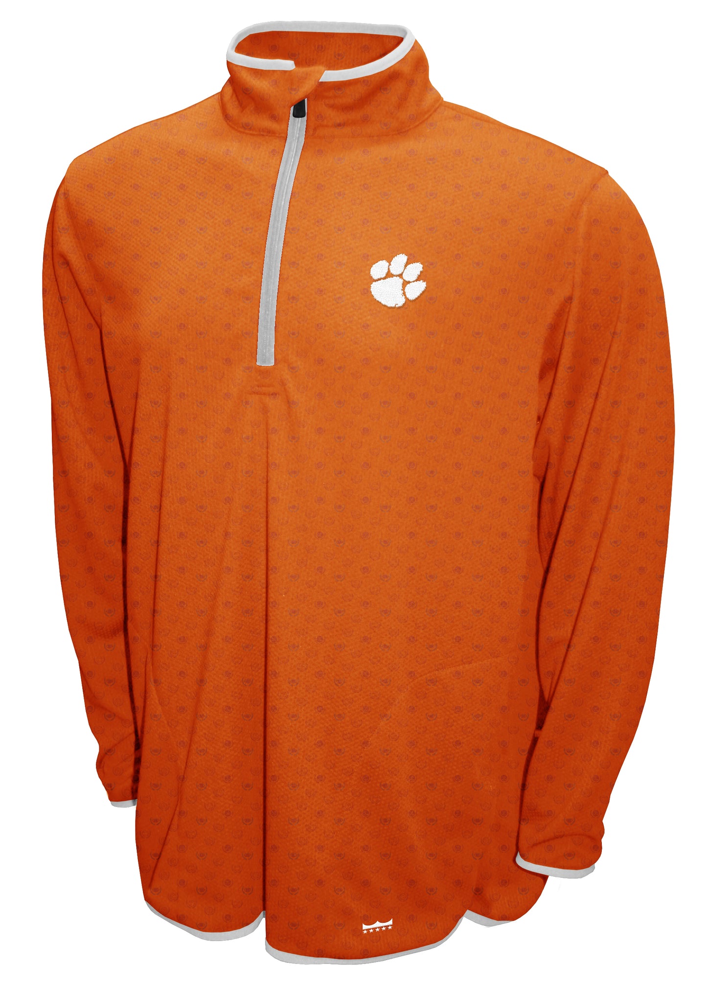 Clemson Tigers Franchise Club Zephyr ThermaTech Quarter Zip Jacket - Orange