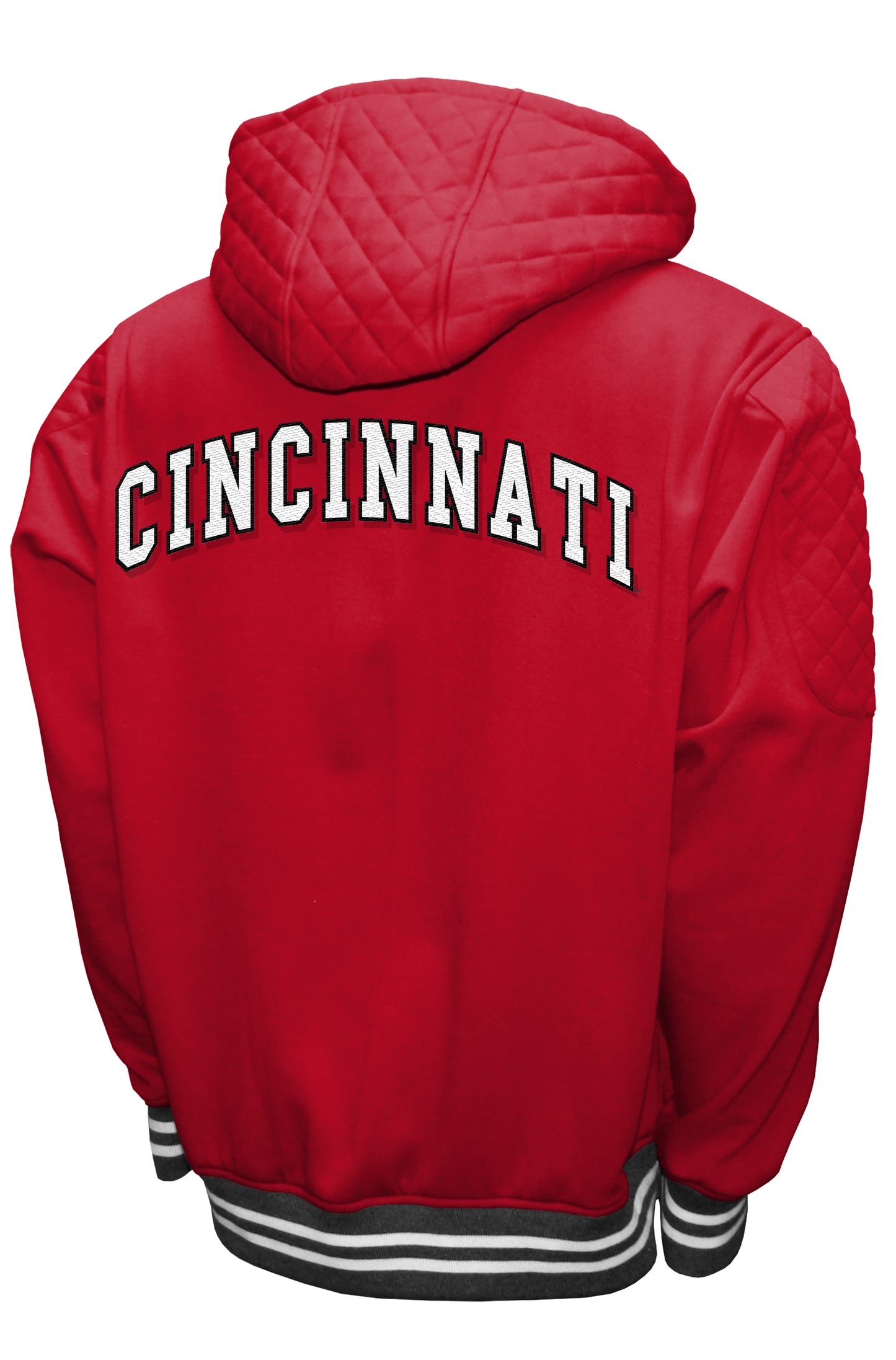 Cincinnati Bearcats Franchise Club Grind Full Zip Hooded Jacket - Red