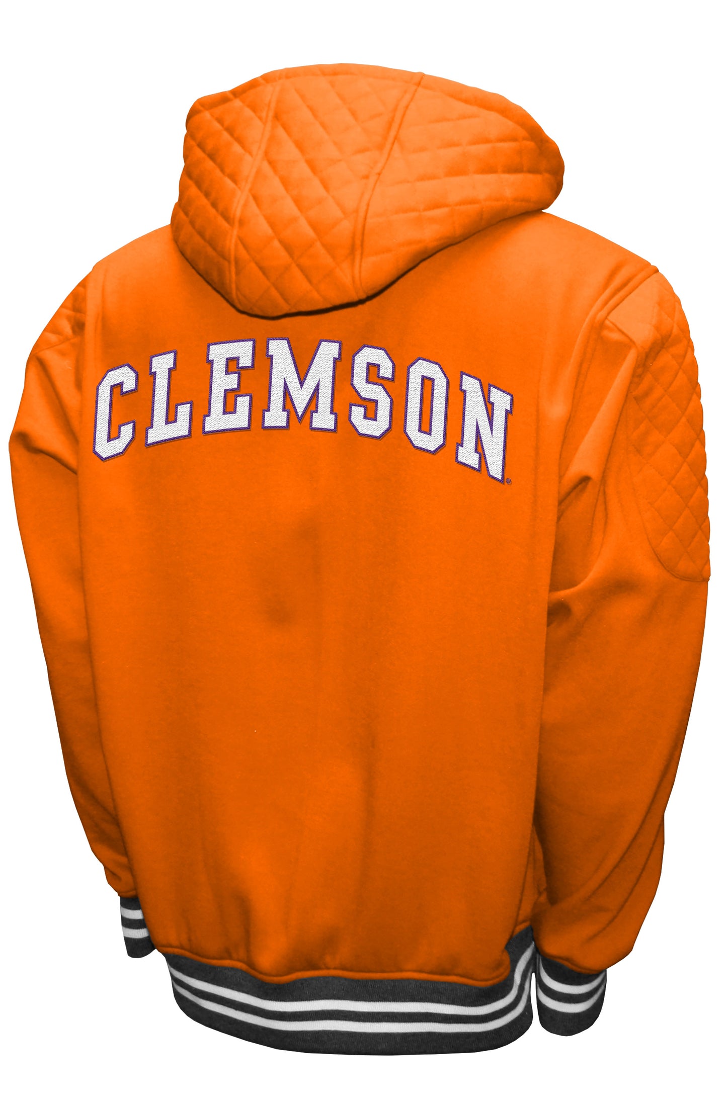 Clemson Tigers Franchise Club Grind Hooded Jacket - Orange