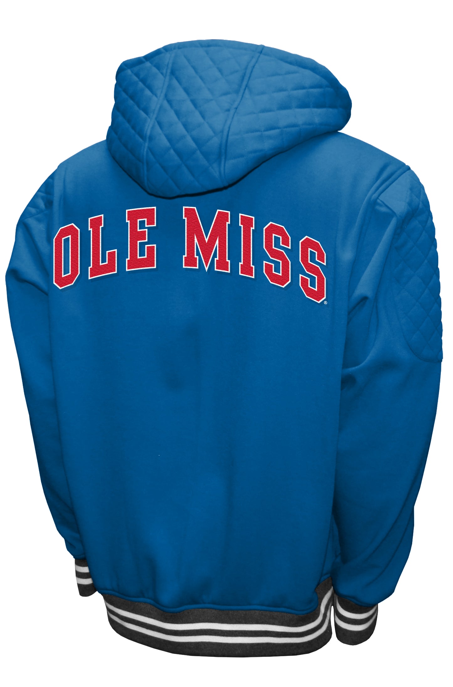 Ole Miss Rebels Franchise Club Grind Hooded Jacket - Blue