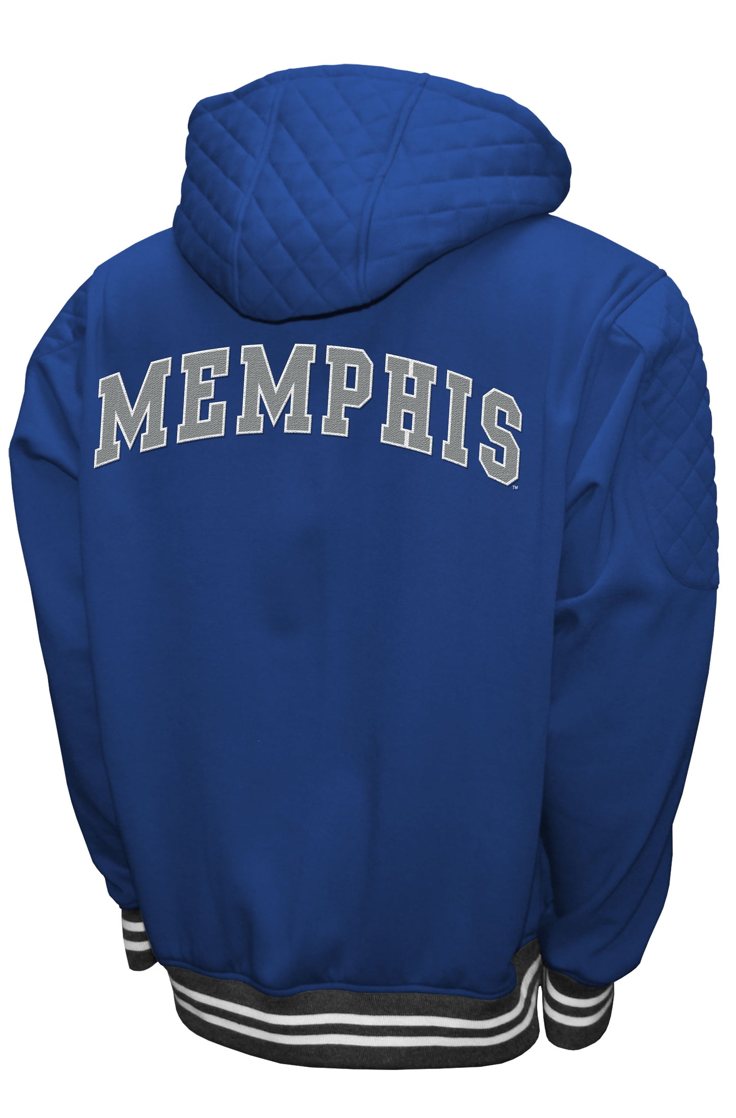 Memphis Tigers Franchise Club Grind Hooded Jacket - Blue