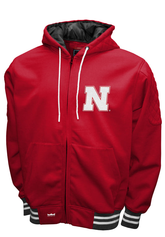 Nebraska Cornhuskers Franchise Club Grind Hooded Jacket