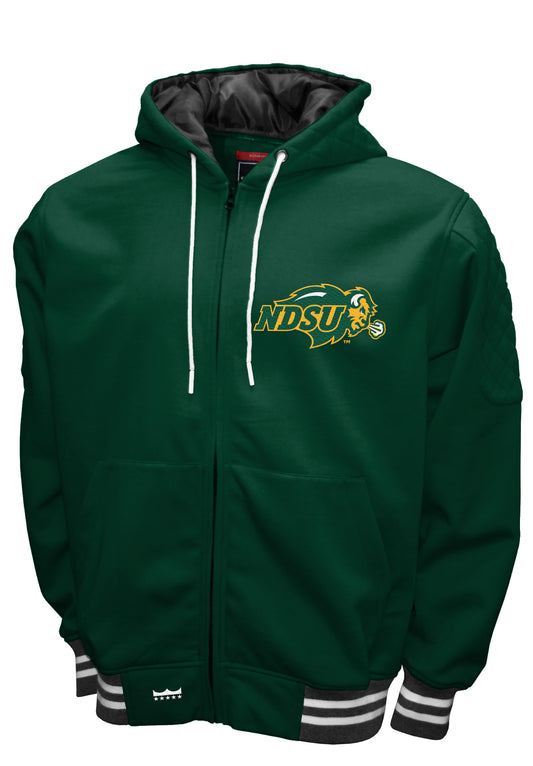 NDSU Bison Franchise Club Grind Hooded Jacket - Green