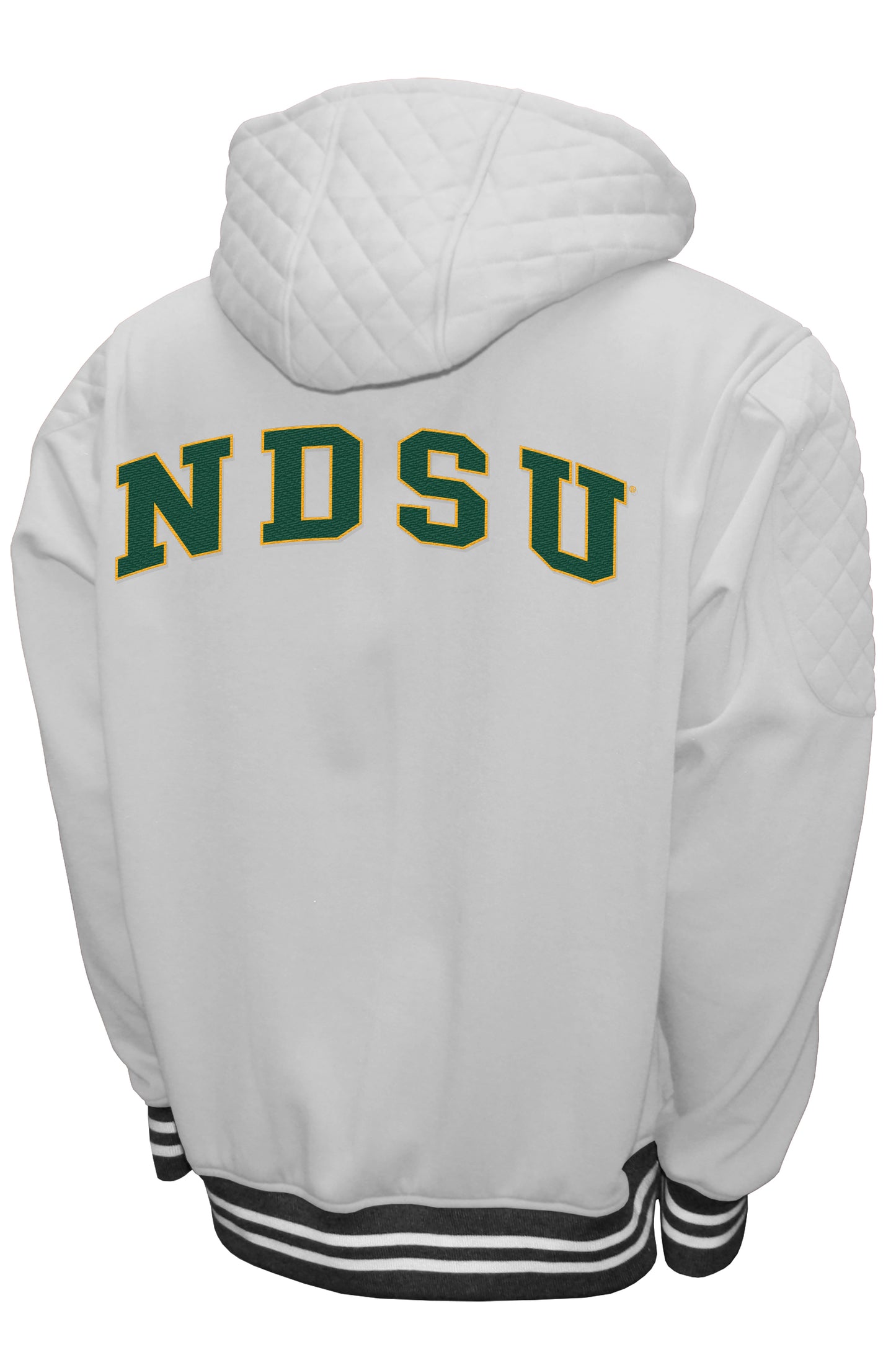 NDSU Bison Franchise Club Grind Hooded Jacket - White